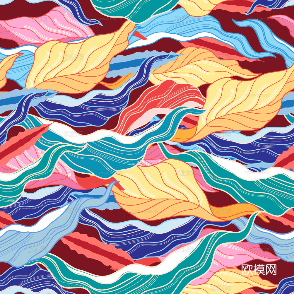 日式抽象图案14