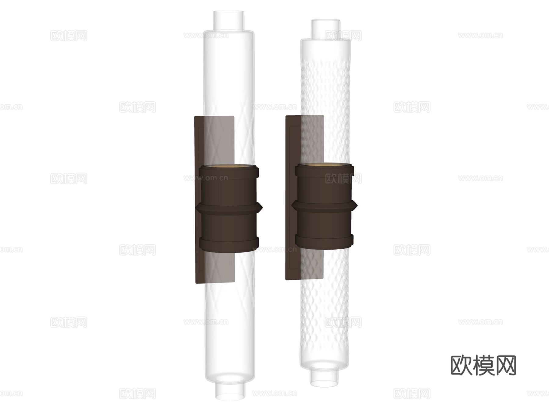 壁灯 装饰壁灯 金属壁灯 玻璃壁灯su模型