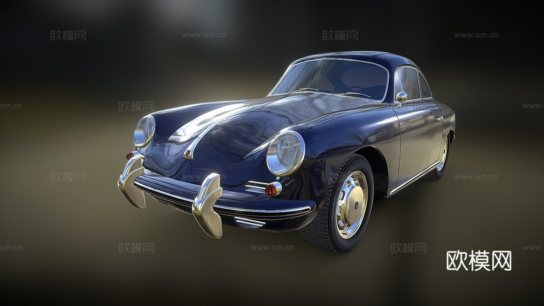 保时捷3563d模型下载（渲染图1）