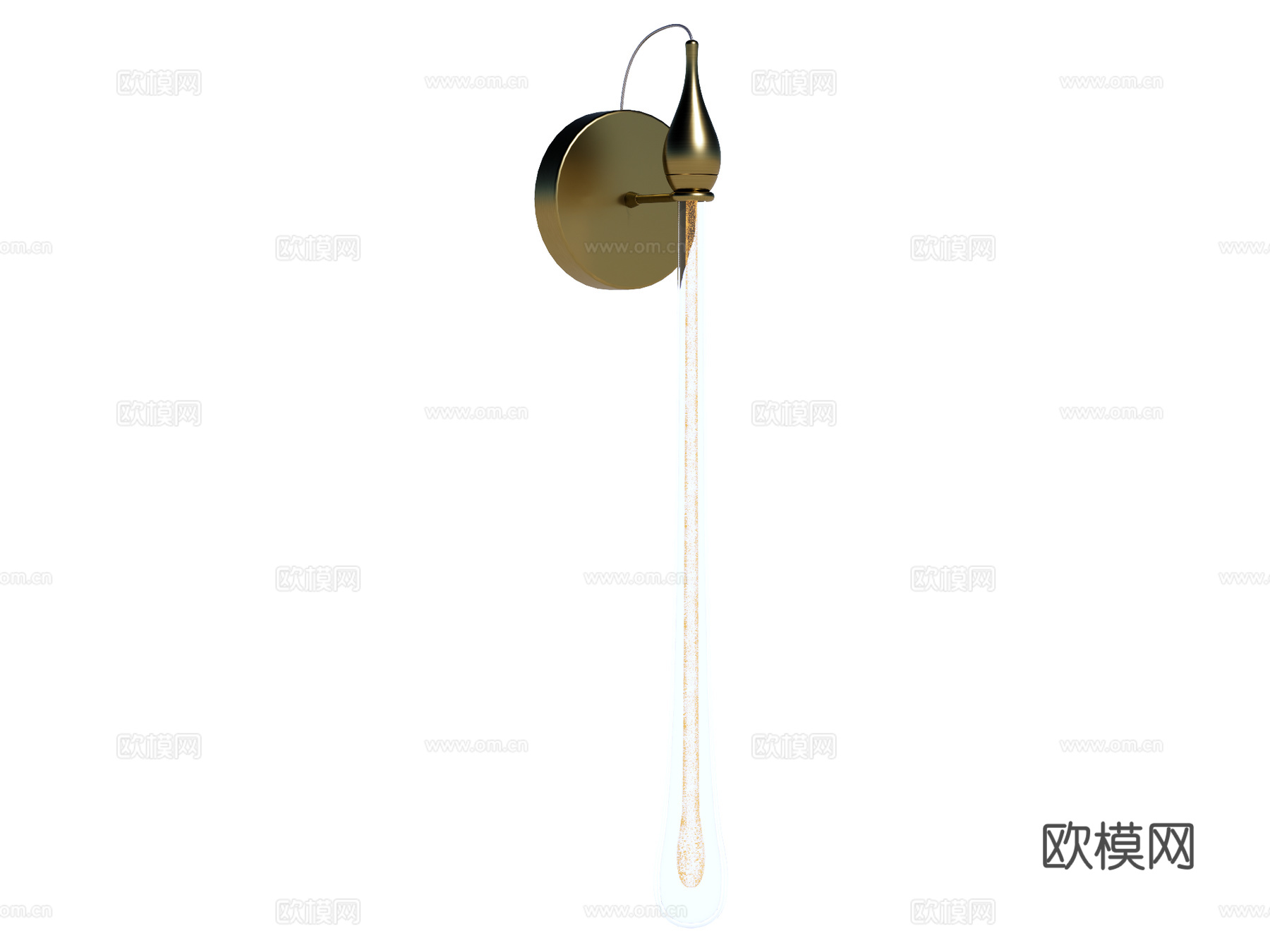 壁灯 装饰壁灯 金属壁灯 水晶壁灯 玻璃壁灯su模型