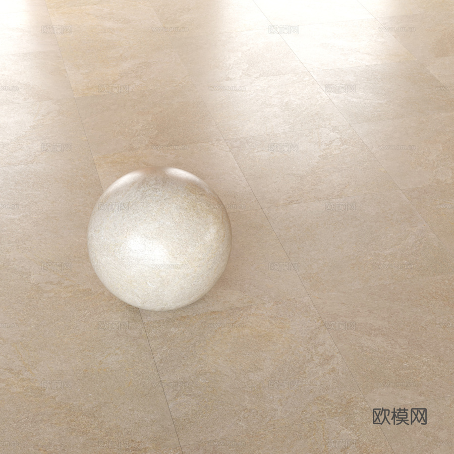 现代墙面3d模型下载（渲染图4）