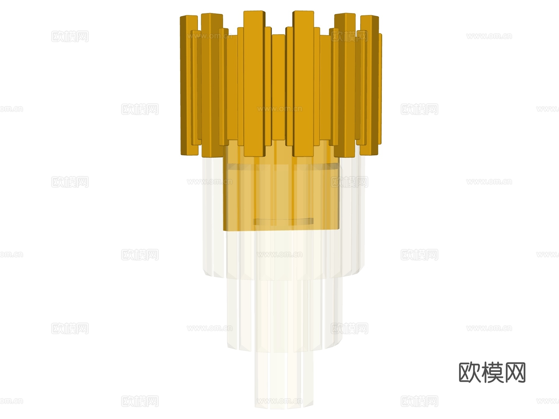 壁灯 装饰壁灯 金属壁灯 玻璃壁灯su模型