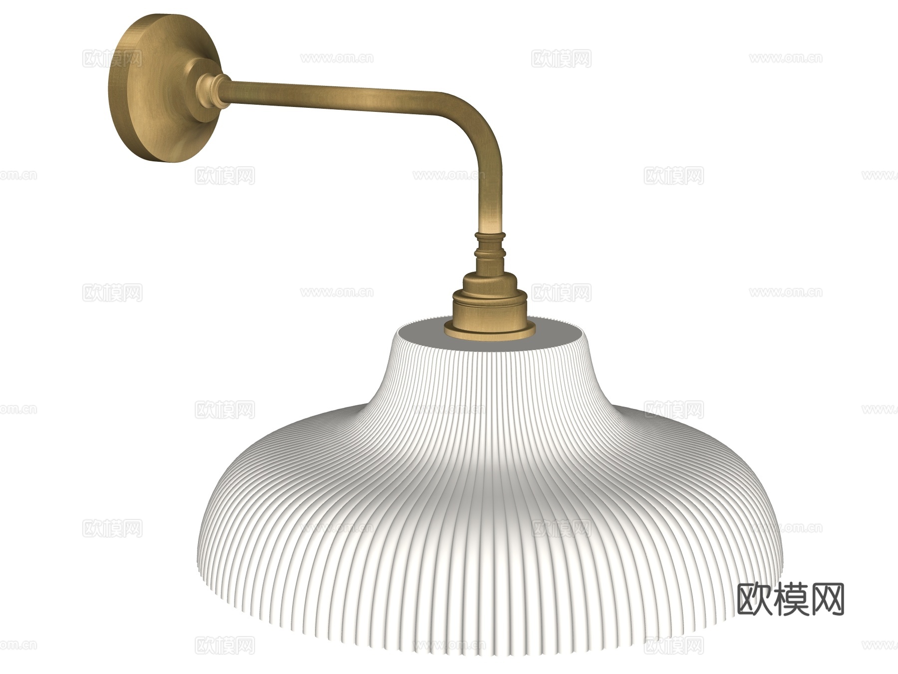 壁灯 装饰壁灯 金属壁灯su模型