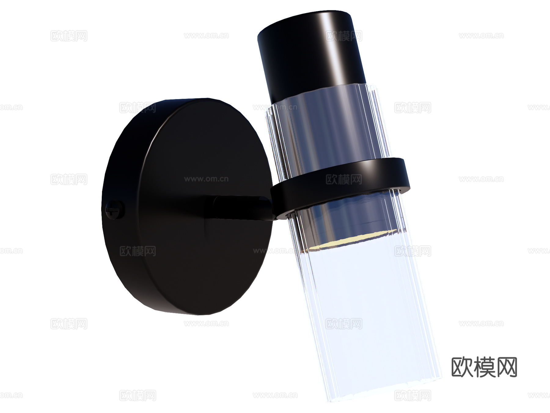 壁灯 装饰壁灯 金属壁灯 玻璃壁灯su模型