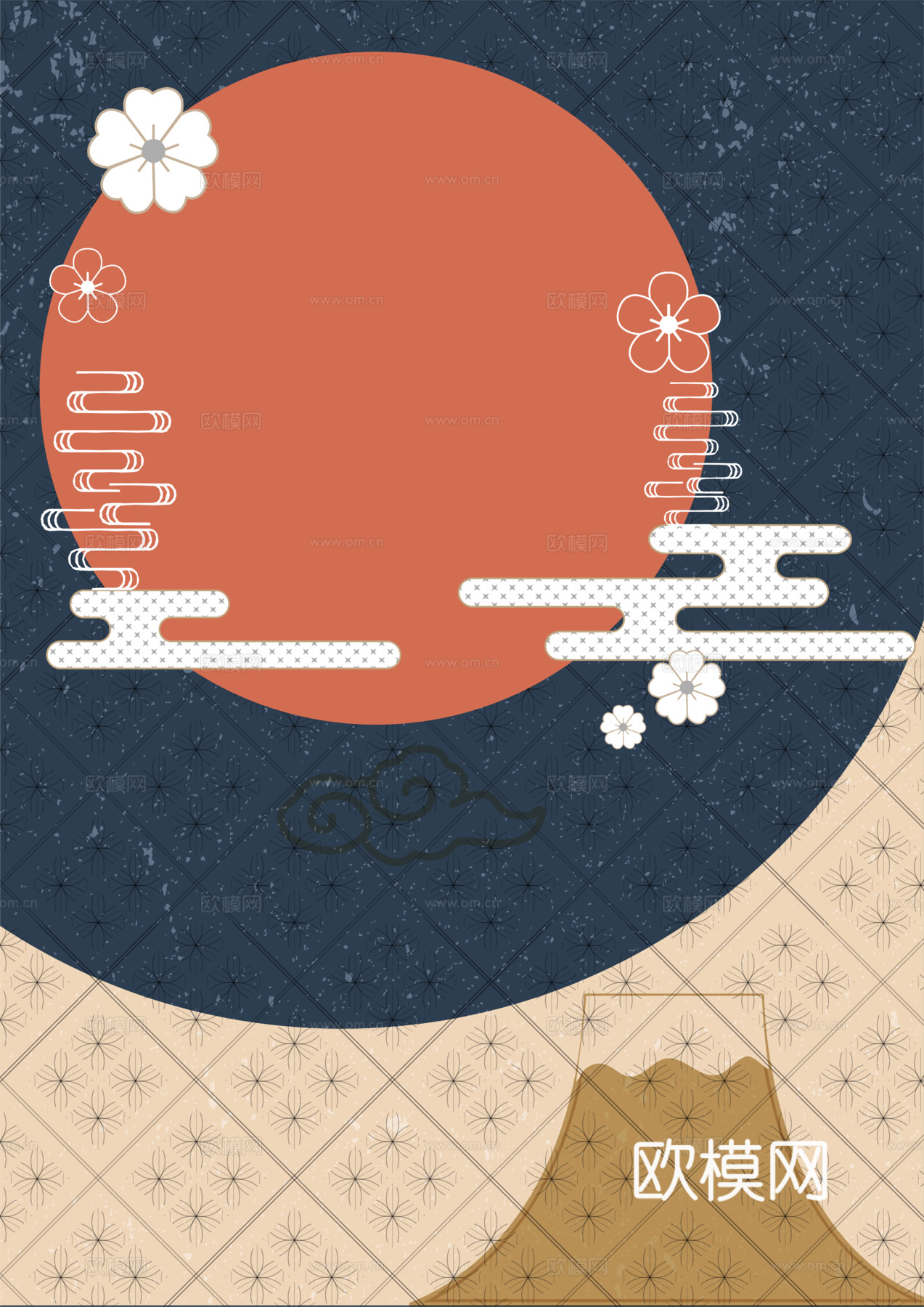 日系和风图案纹理肌理15