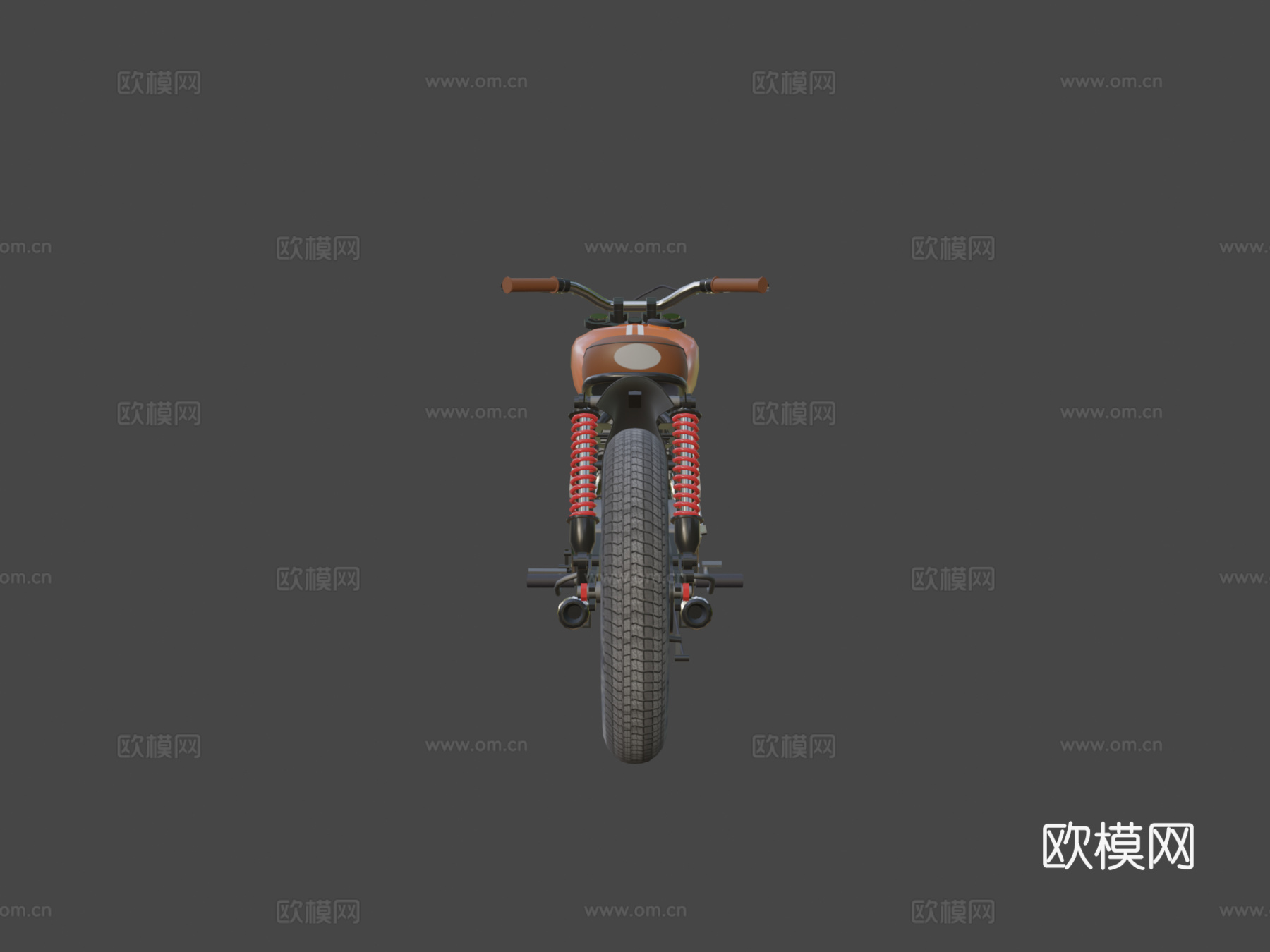 摩托车  定制自行车 JAWA3d模型