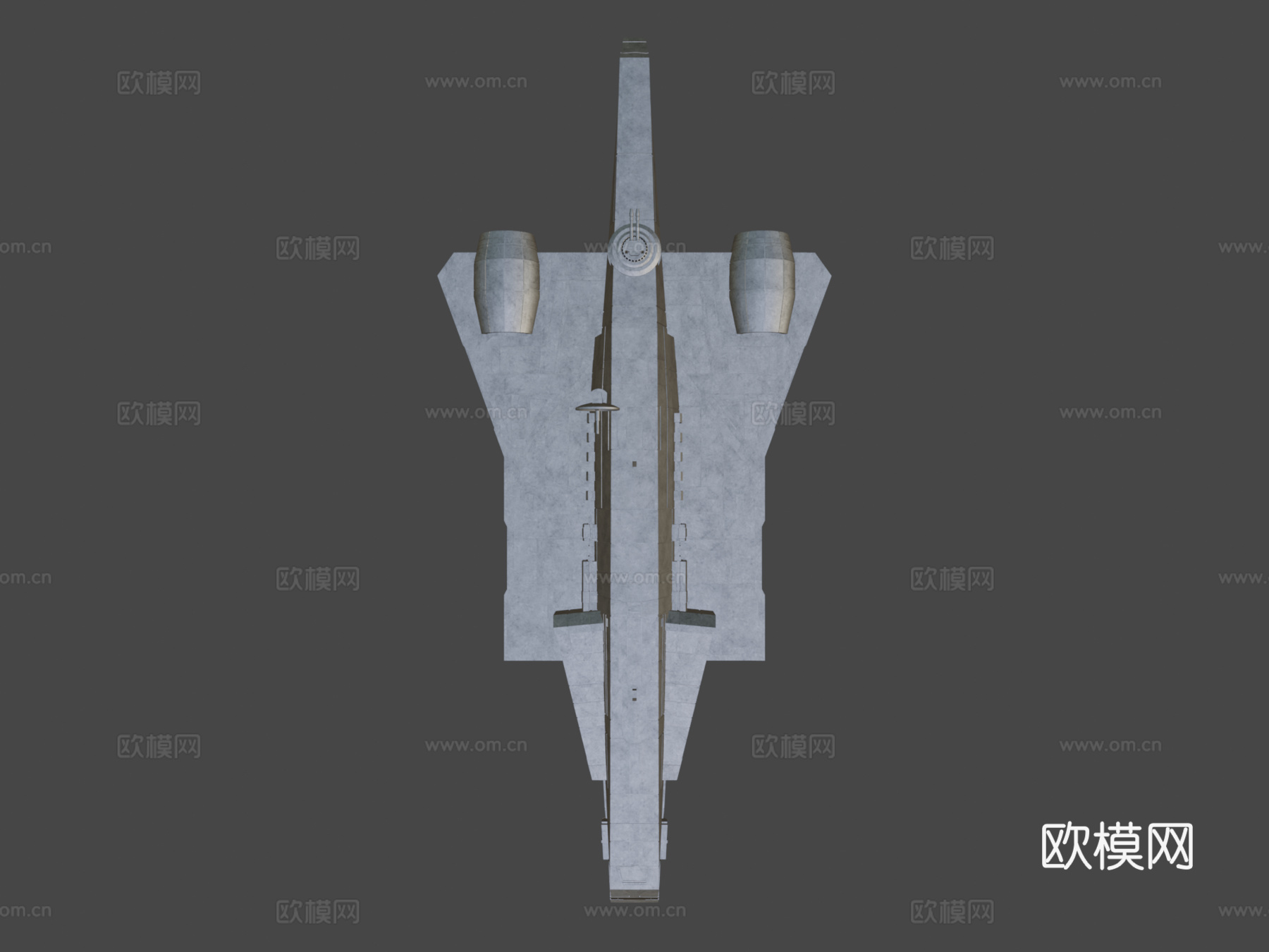 星球大战  戈赞蒂级巡洋舰3d模型下载（渲染图7）