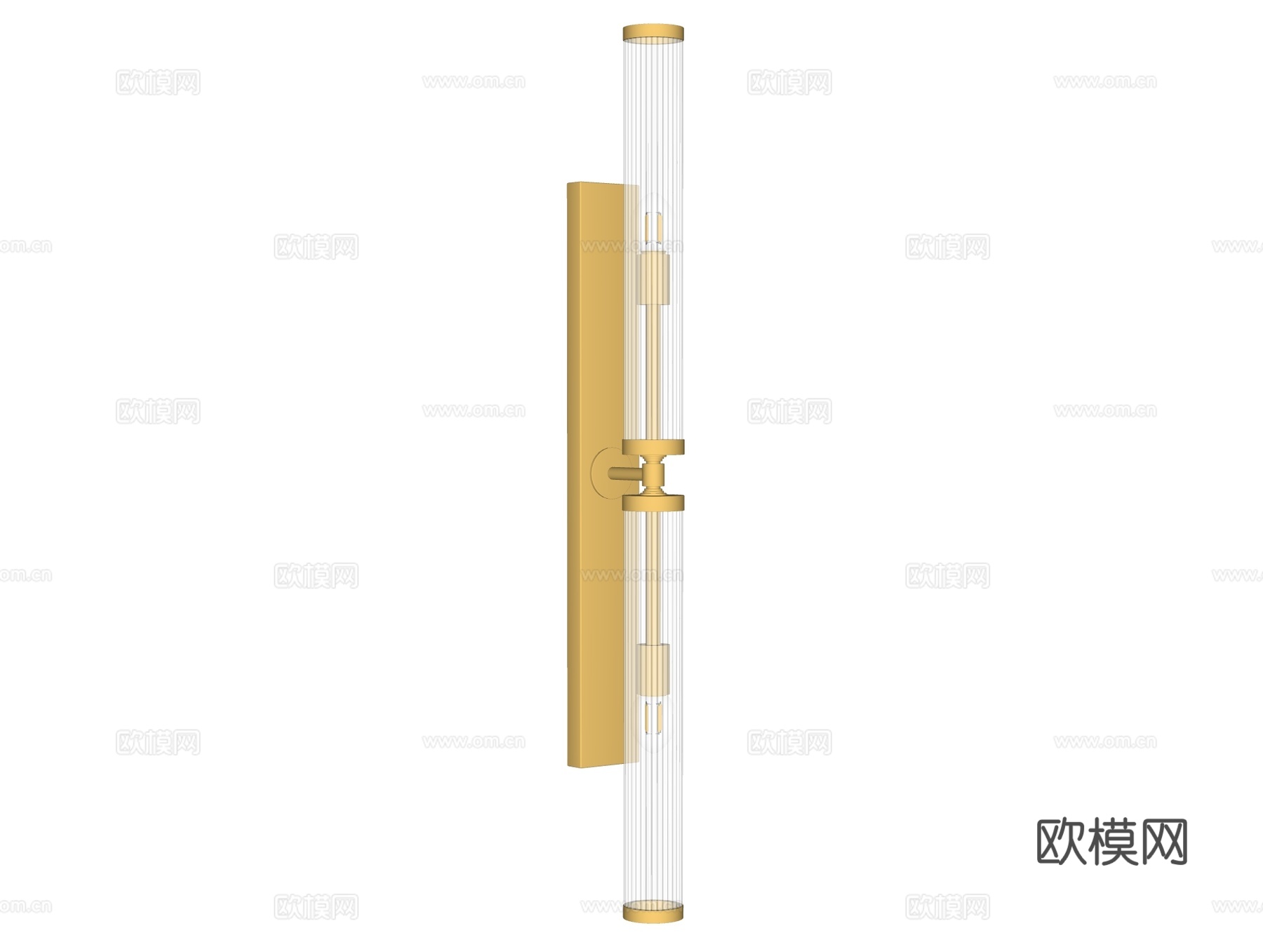 壁灯 装饰壁灯 金属壁灯 玻璃壁灯su模型