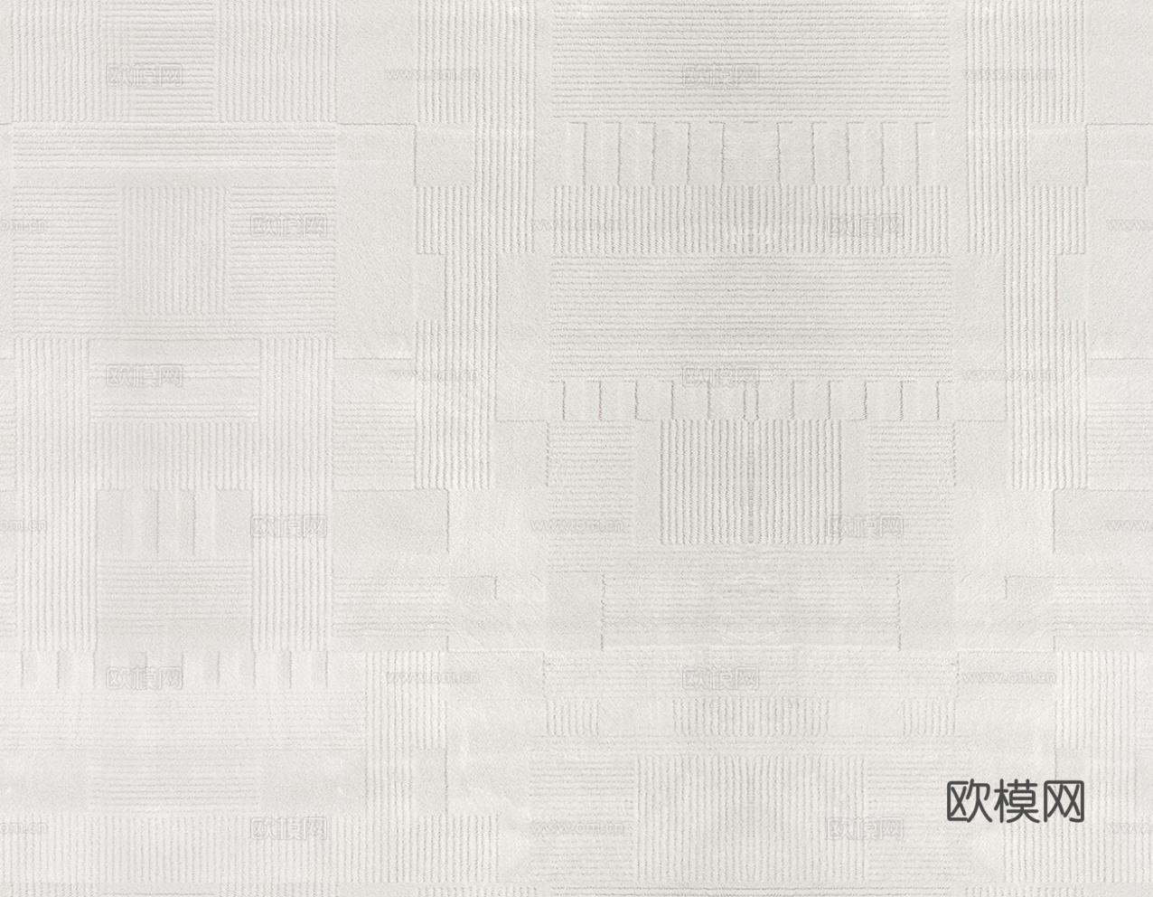 现代侘寂地毯 暖灰色麻布地毯