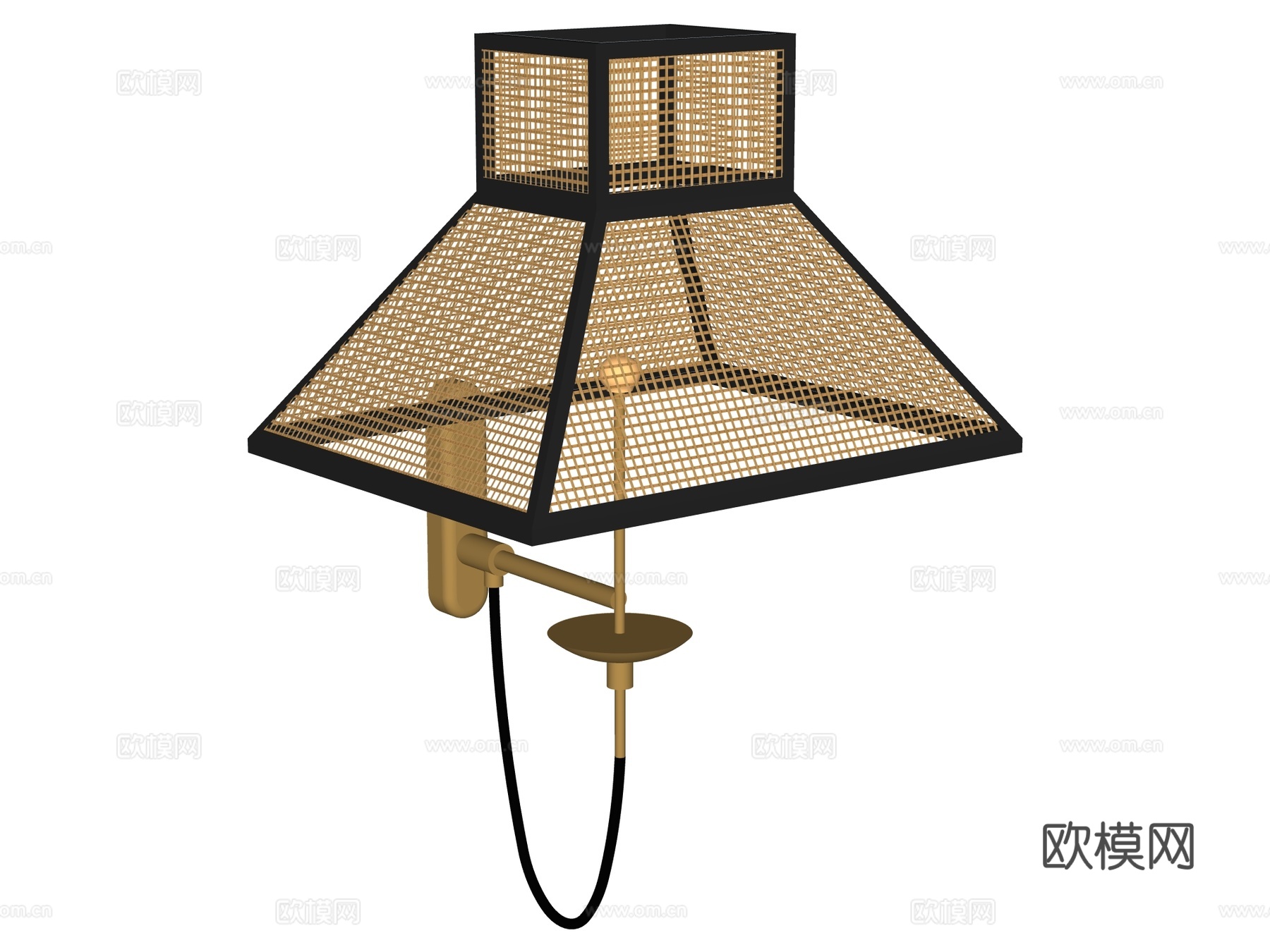 壁灯 装饰壁灯su模型