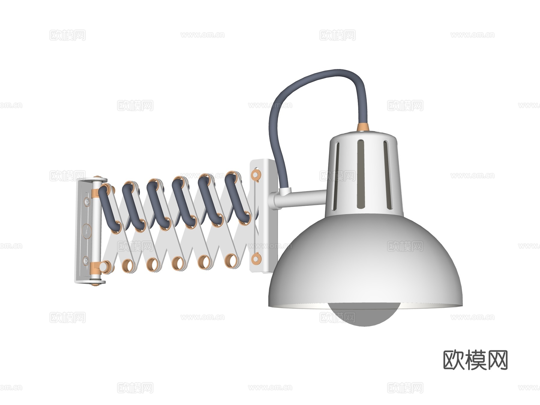 壁灯 装饰壁灯 金属壁灯 阅读壁灯su模型