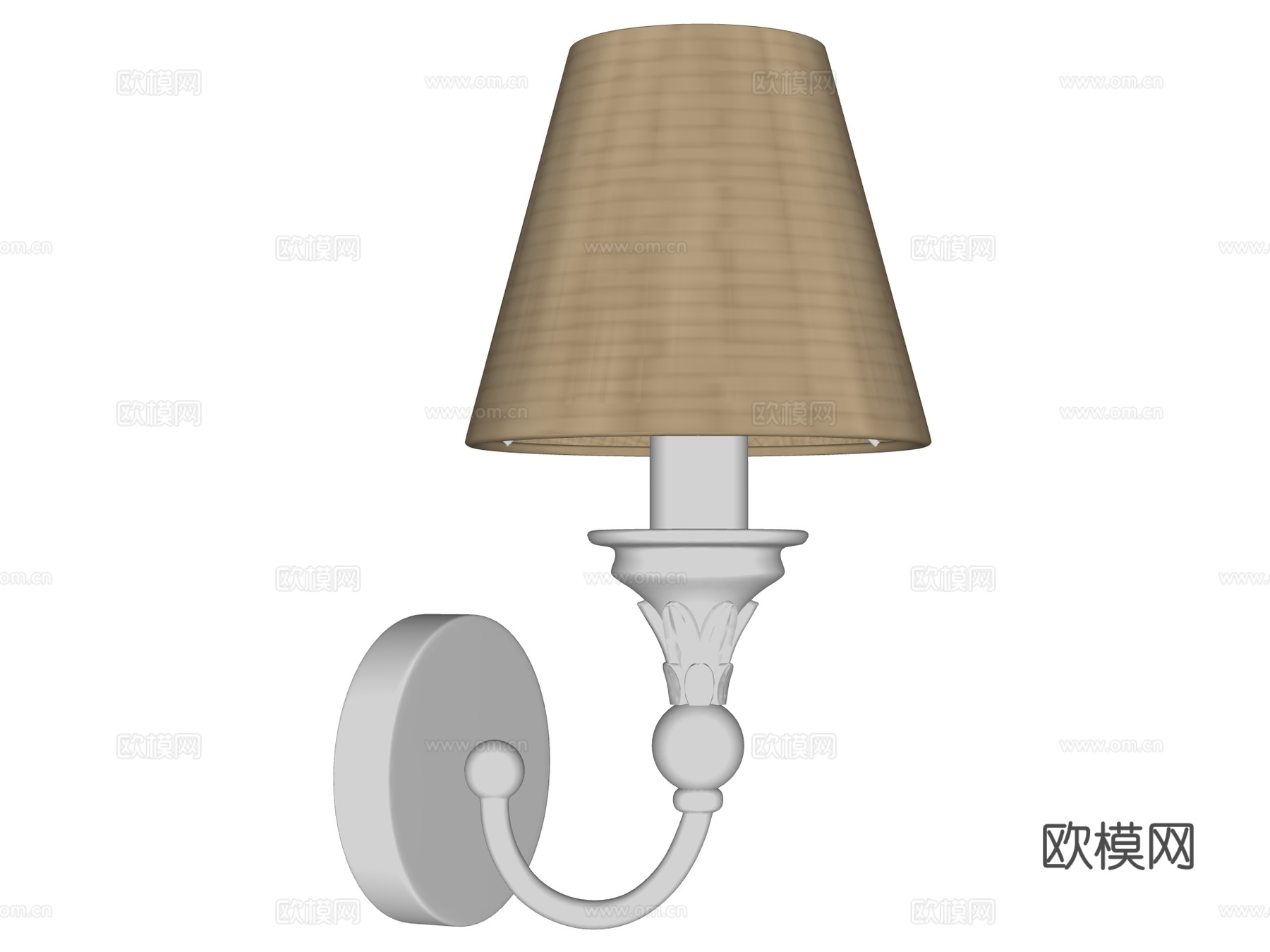 壁灯 装饰壁灯 金属壁灯su模型