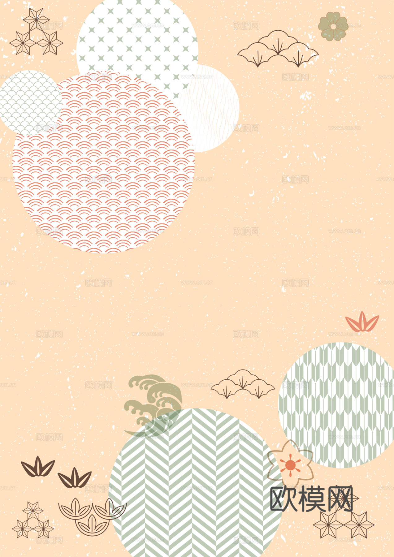 日系和风图案纹理肌理42