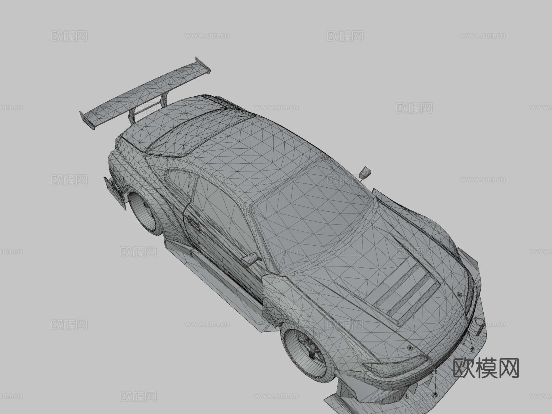 日产Silvia S15定制版3d模型下载（渲染图3）