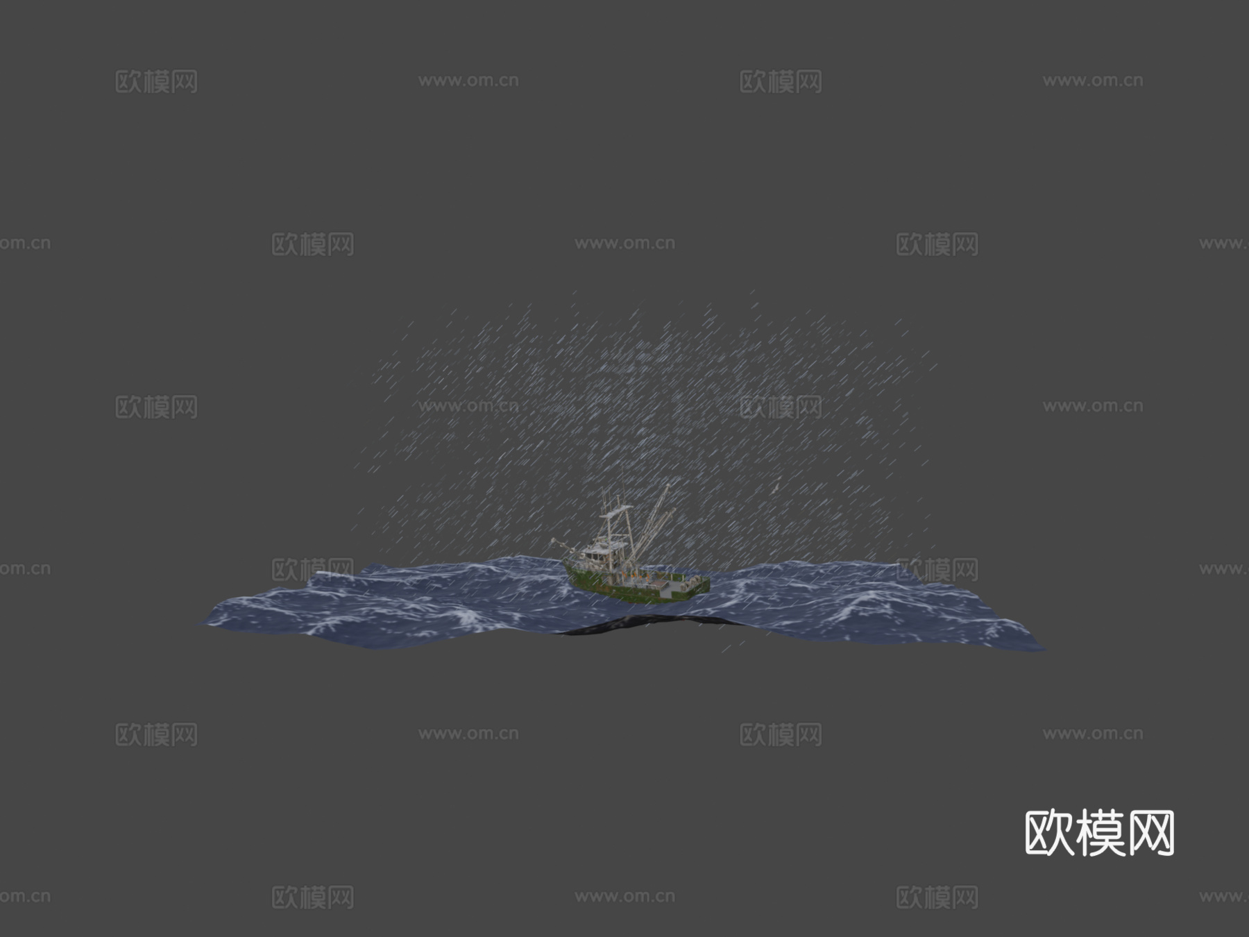 安德烈亚盖尔  渔民挑战3d模型下载（渲染图6）