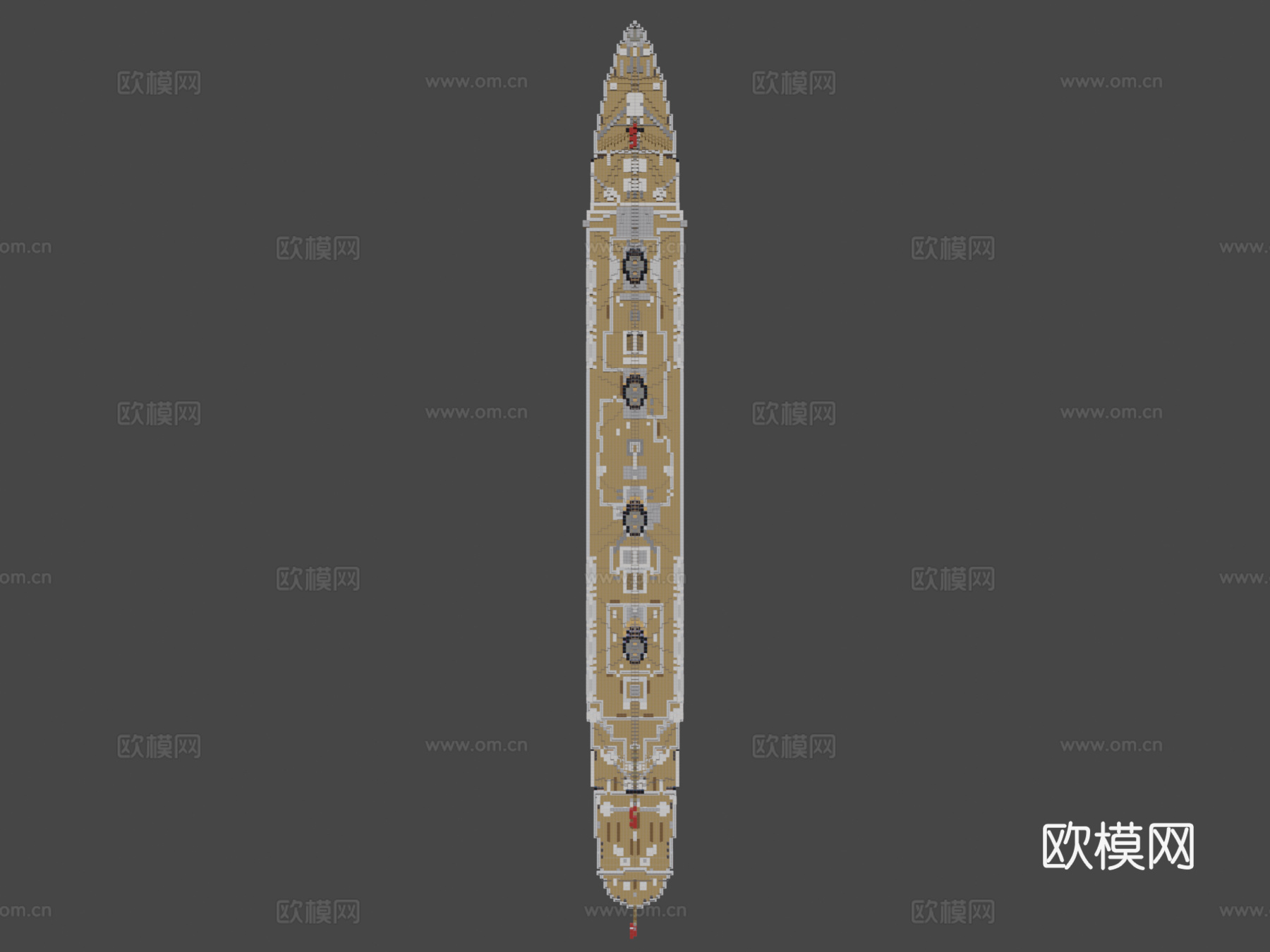 我的世界1 1 RMS泰坦尼克号3d模型3d模型