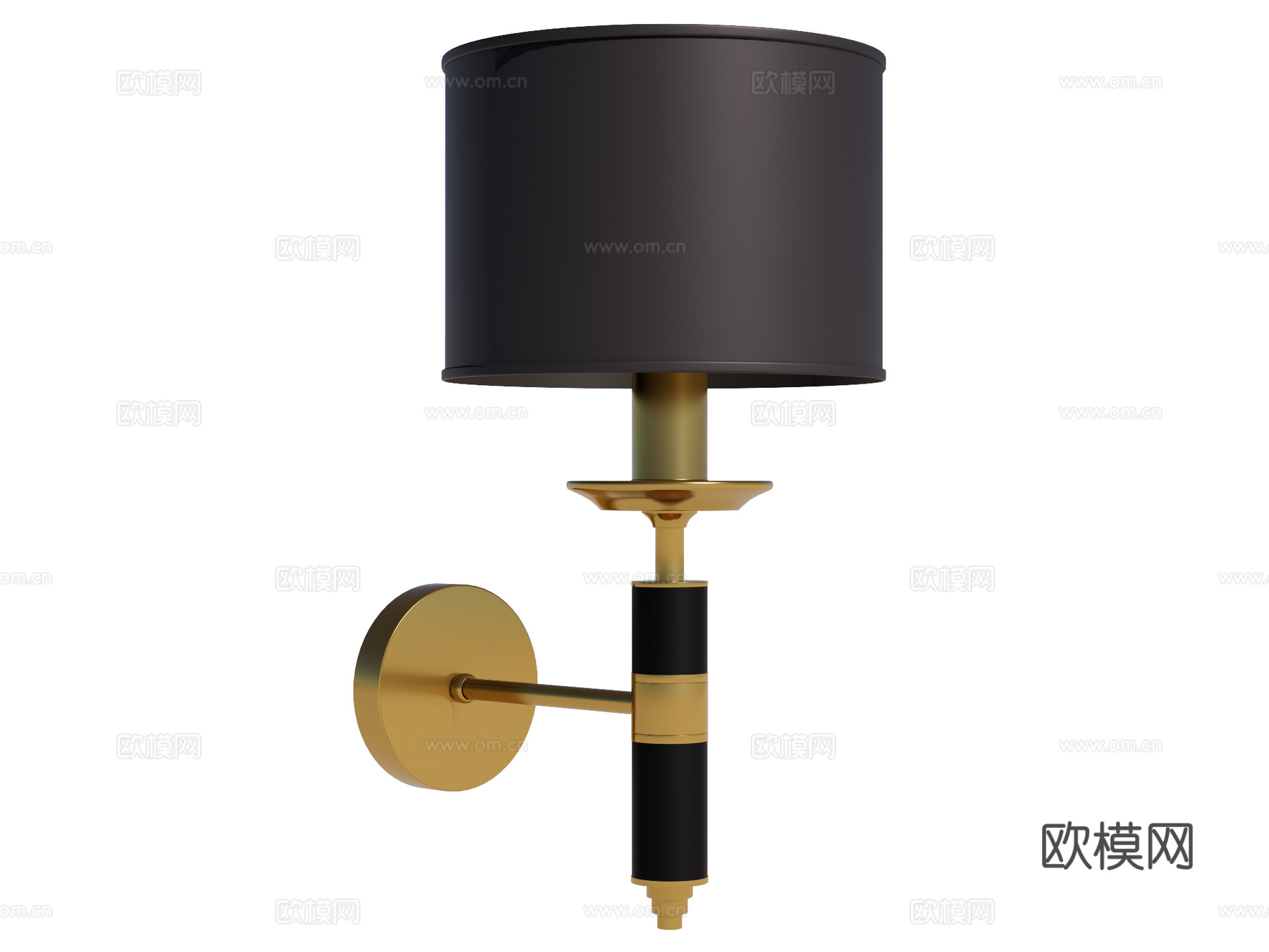 壁灯 装饰壁灯 金属壁灯su模型