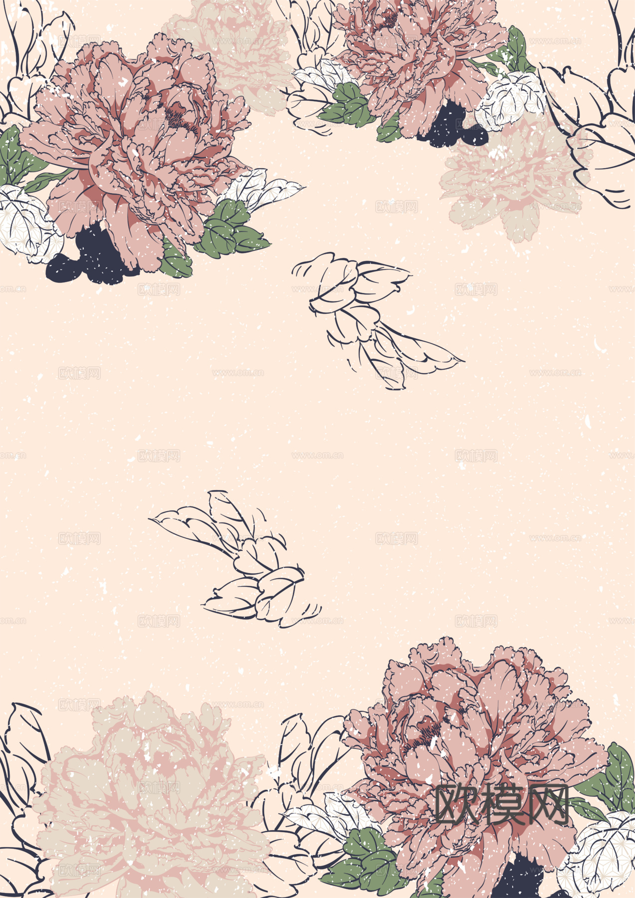 日系和风图案纹理肌理5