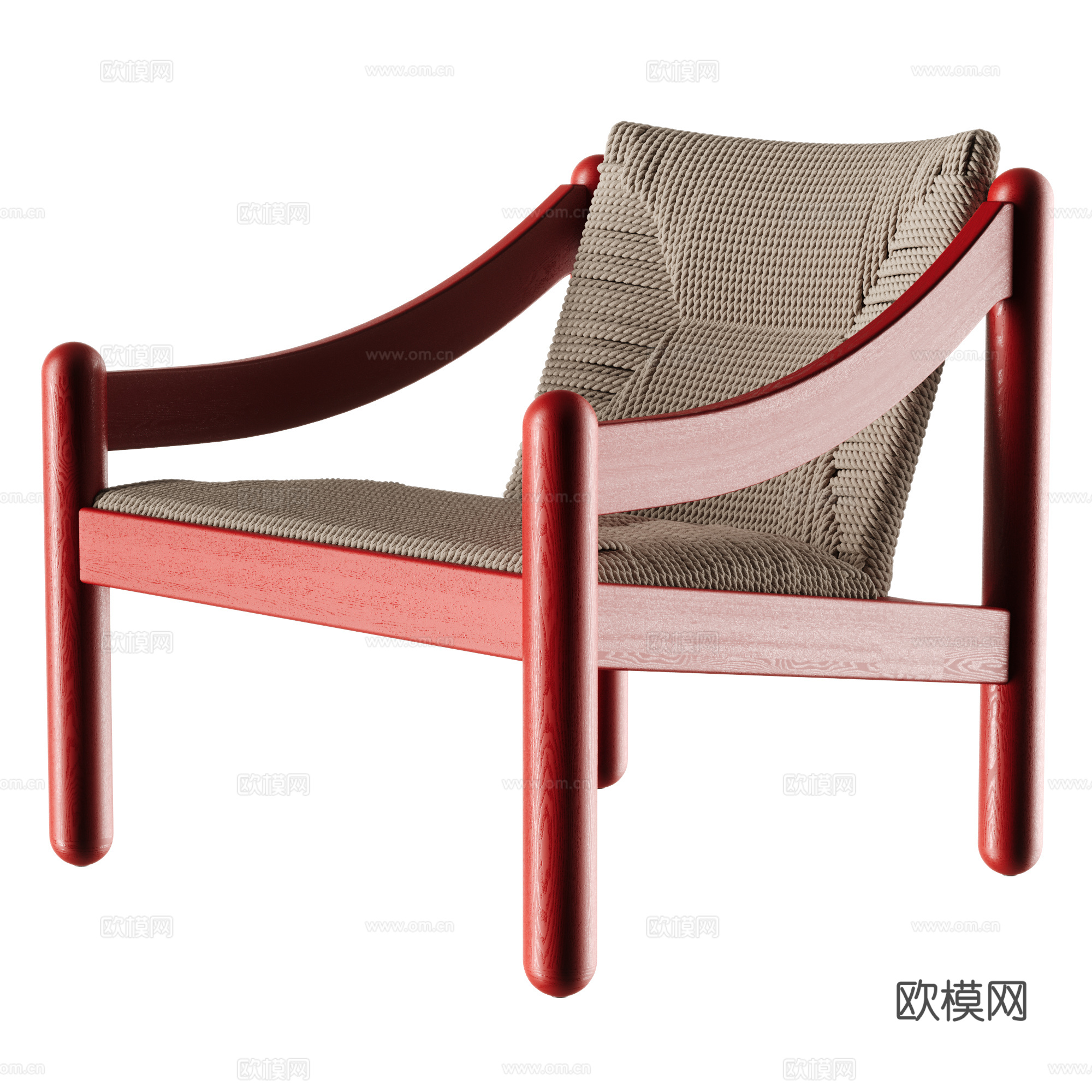 CASSINA Novetrenta现代休闲椅 躺椅 扶手椅3d模型