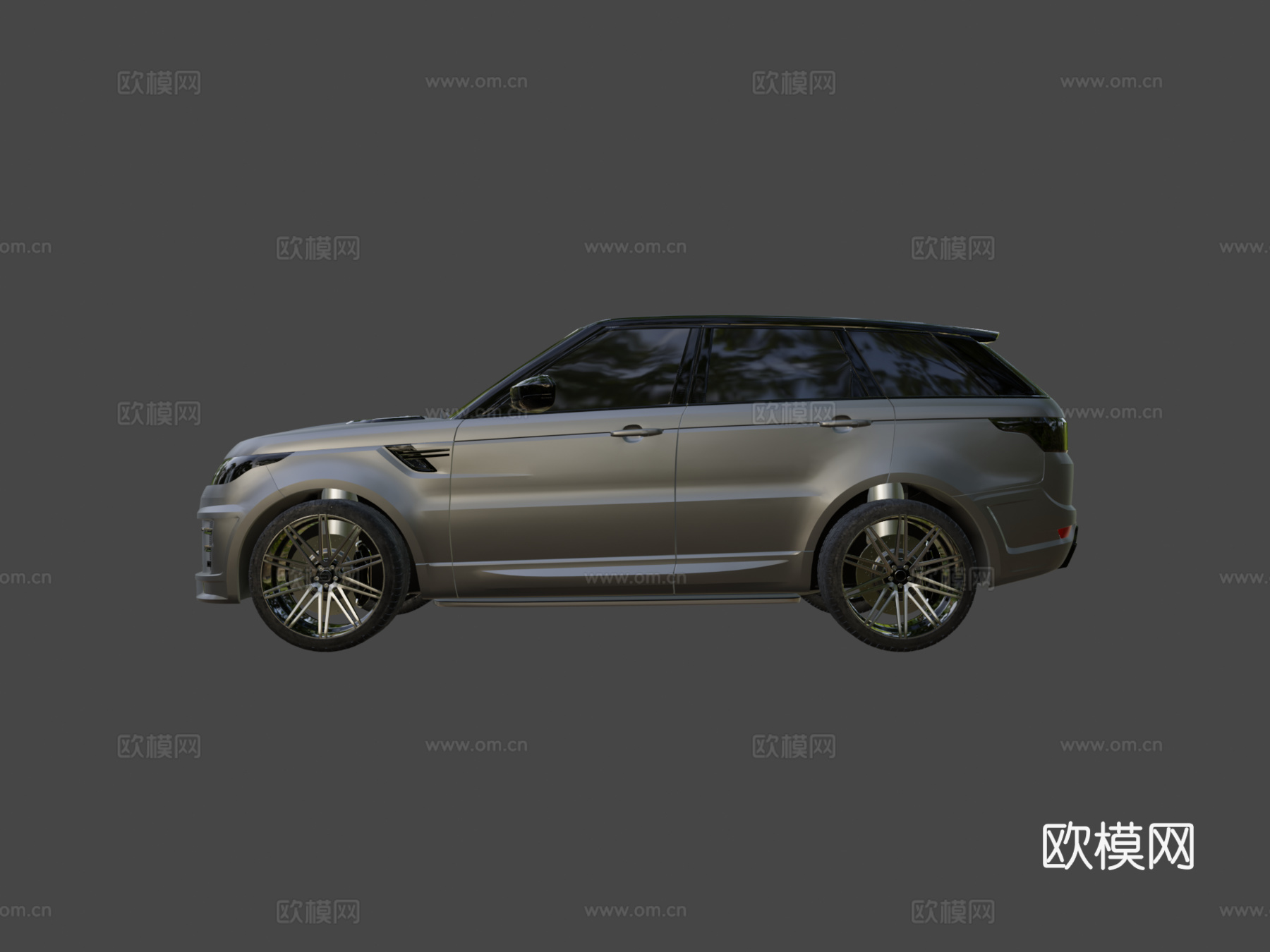 定制 路虎 揽胜运动版3d模型下载（渲染图6）