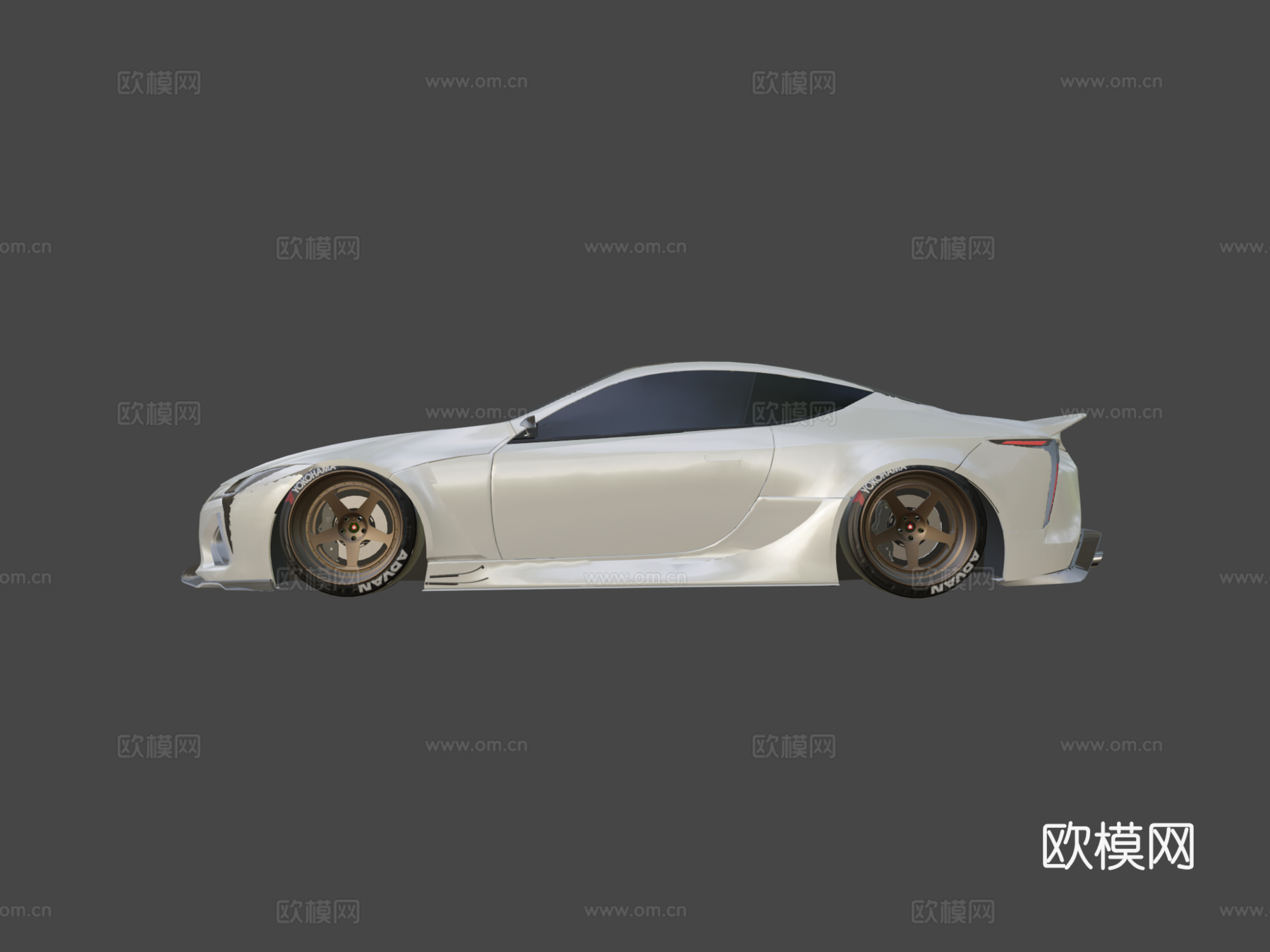 雷克萨斯 LC5003d模型下载（渲染图7）