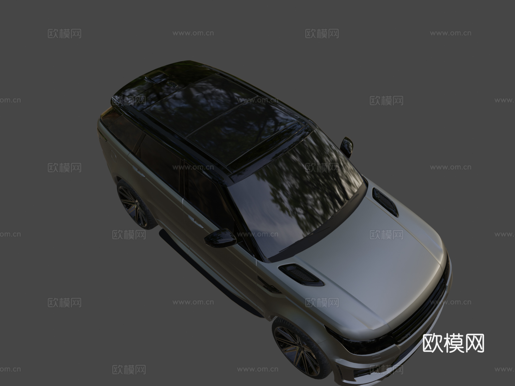 定制 路虎 揽胜运动版3d模型下载（渲染图8）