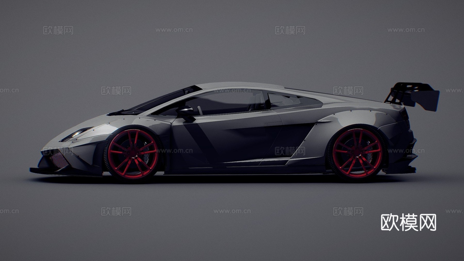 兰博基尼 Gallardo lp5603d模型下载（渲染图1）