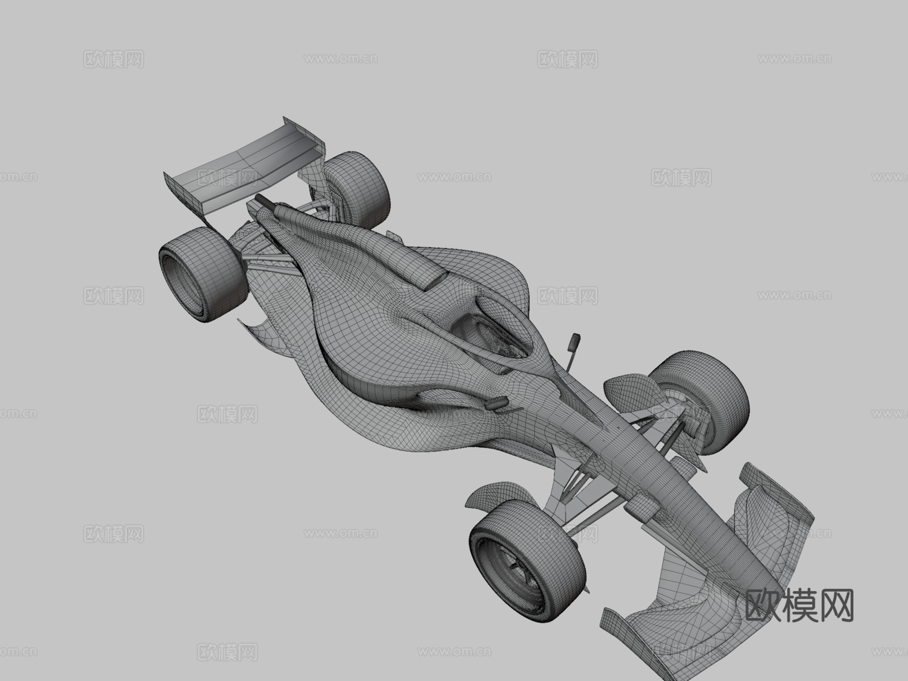 一级方程式2021概念车3d模型下载（渲染图3）