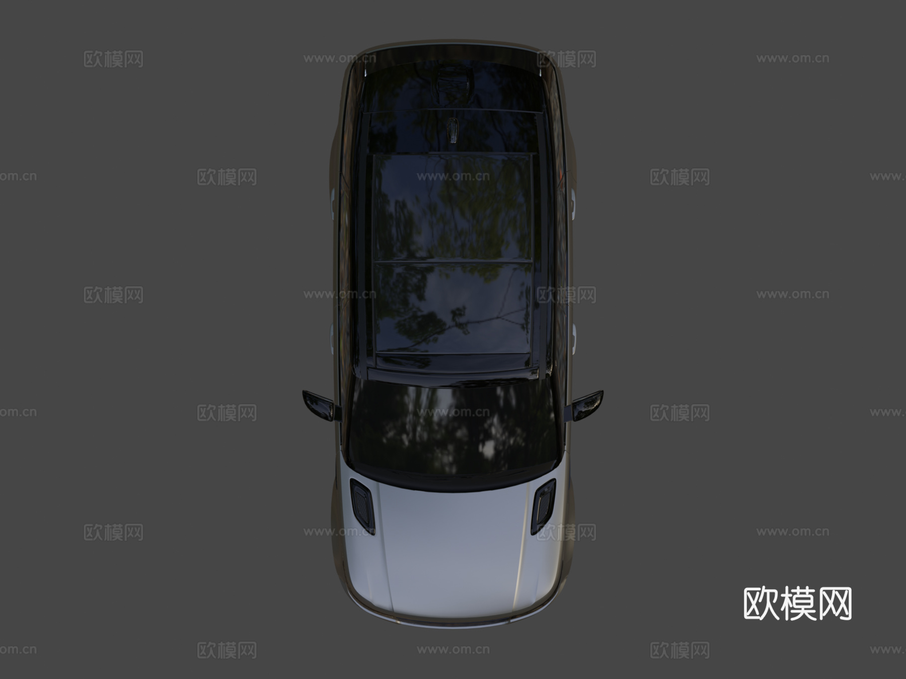 定制 路虎 揽胜运动版3d模型下载（渲染图7）