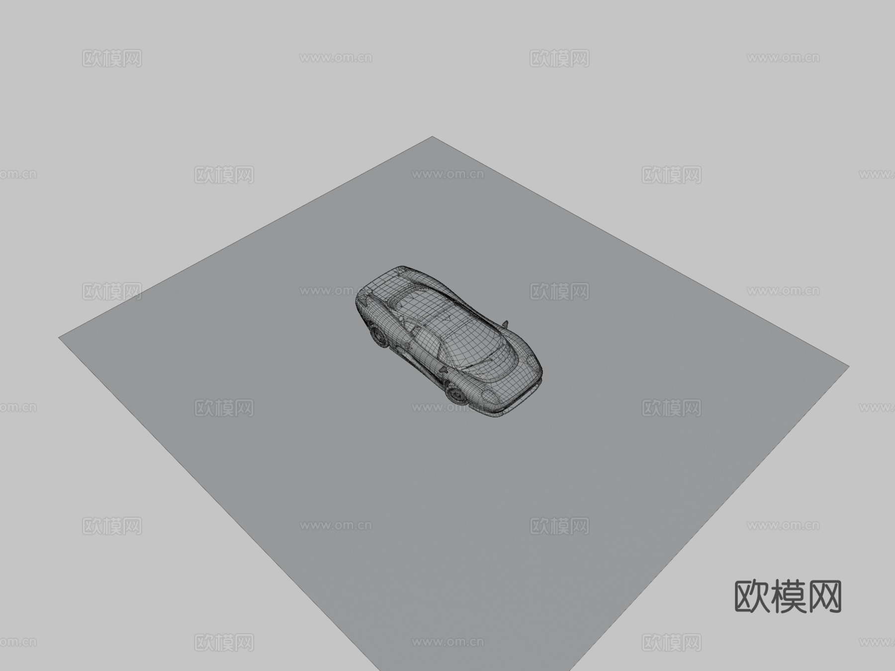 捷豹XJ220 19913d模型下载（渲染图3）