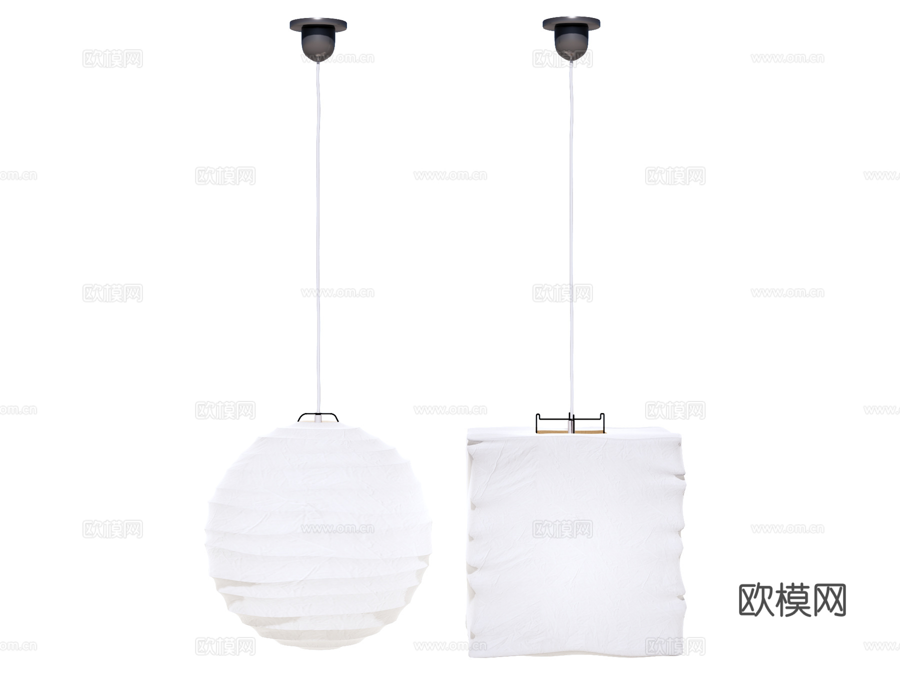 吊灯 灯笼su模型