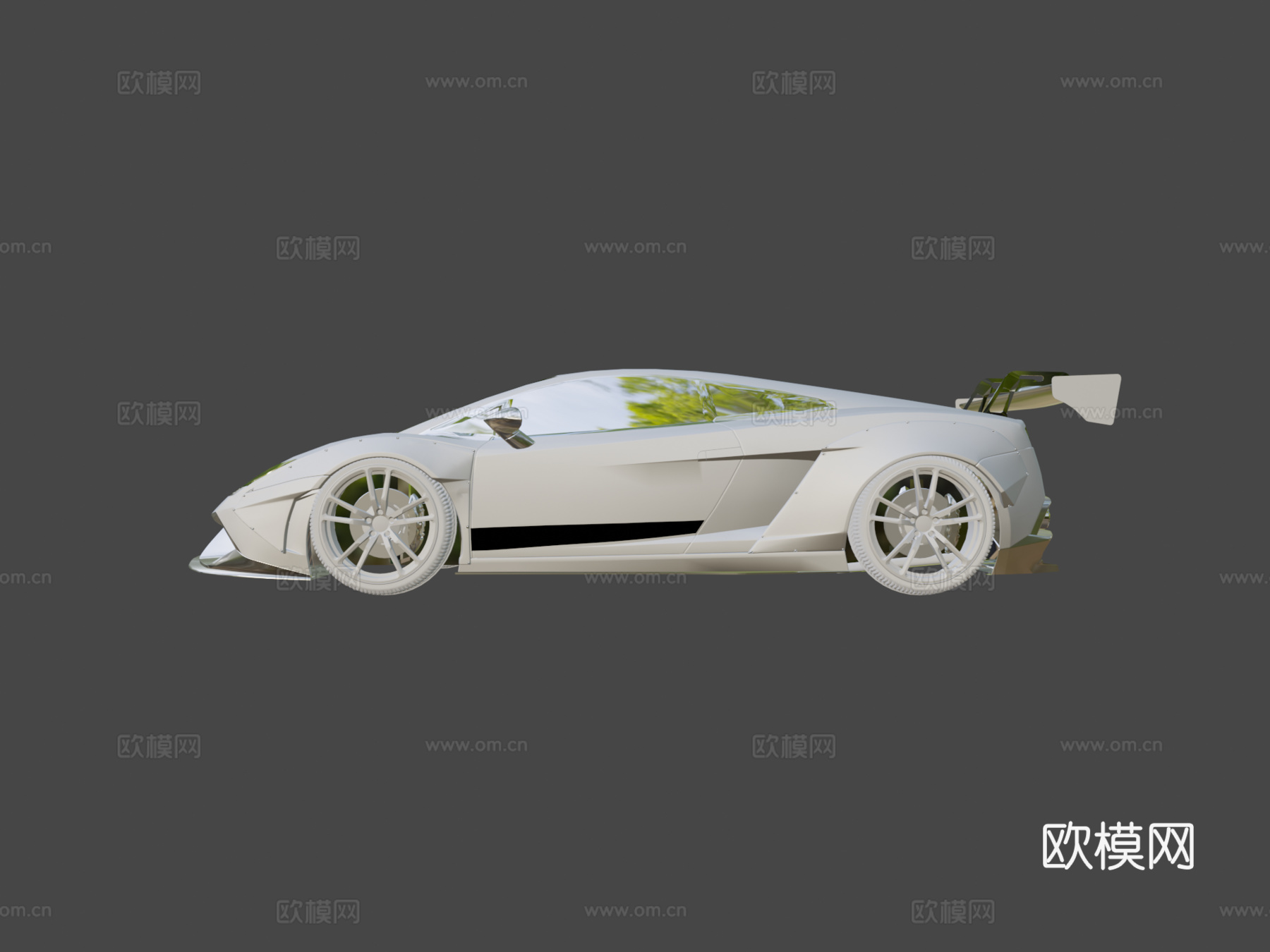 兰博基尼 Gallardo lp5603d模型下载（渲染图6）