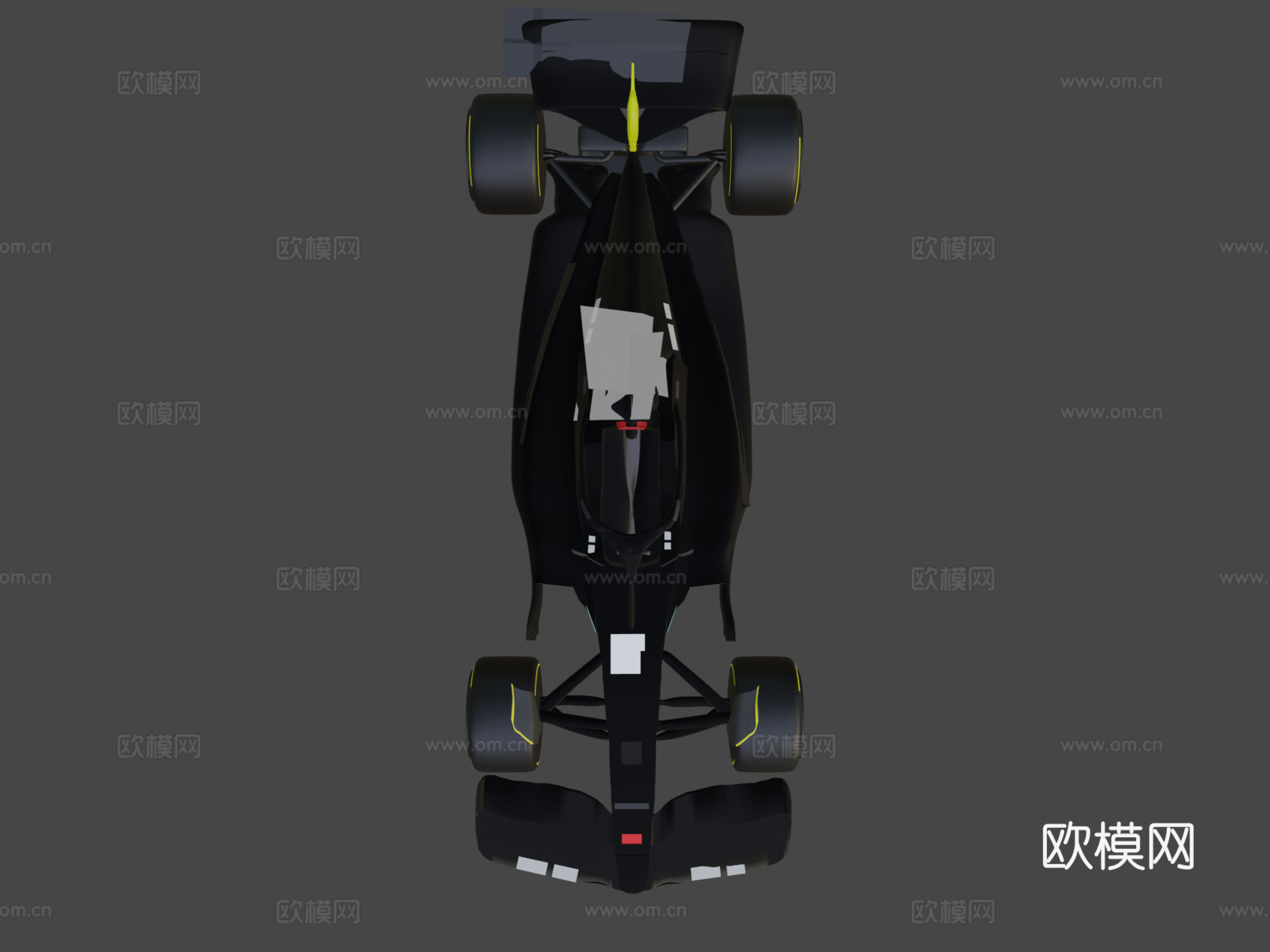 梅赛德斯F1 W143d模型下载（渲染图8）
