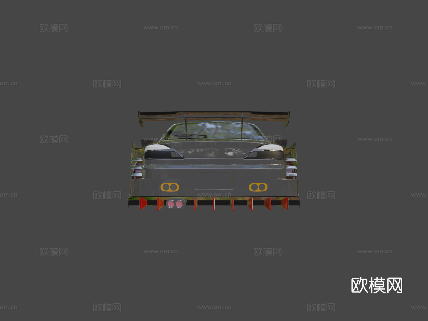 日产 Silvia S15 定制版3d模型下载（渲染图5）