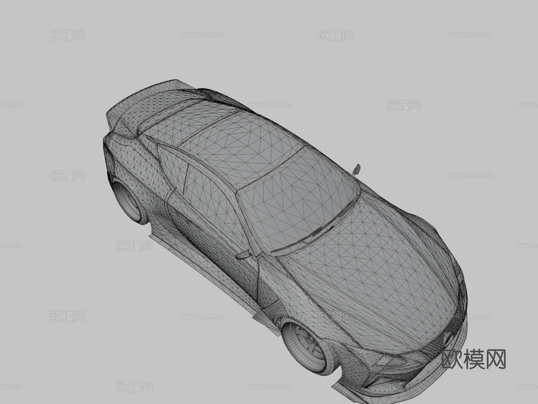 雷克萨斯 LC5003d模型下载（渲染图3）