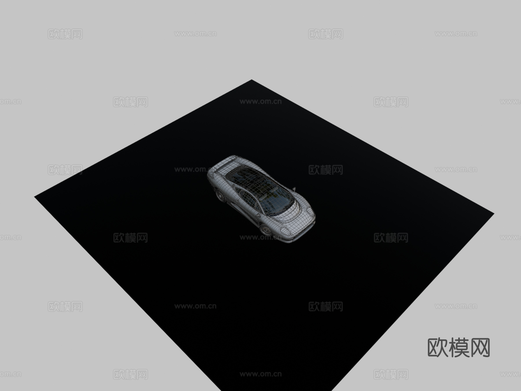 捷豹XJ220 19913d模型下载（渲染图2）