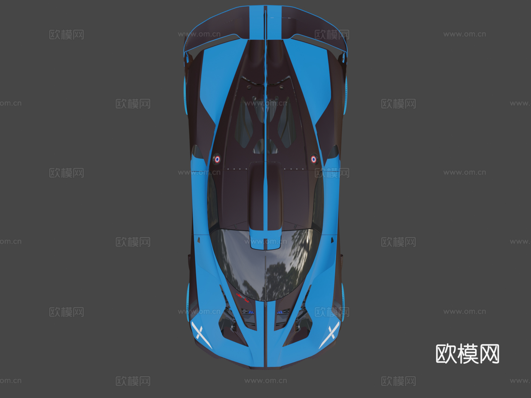 布加迪 Bolide 20243d模型下载（渲染图8）