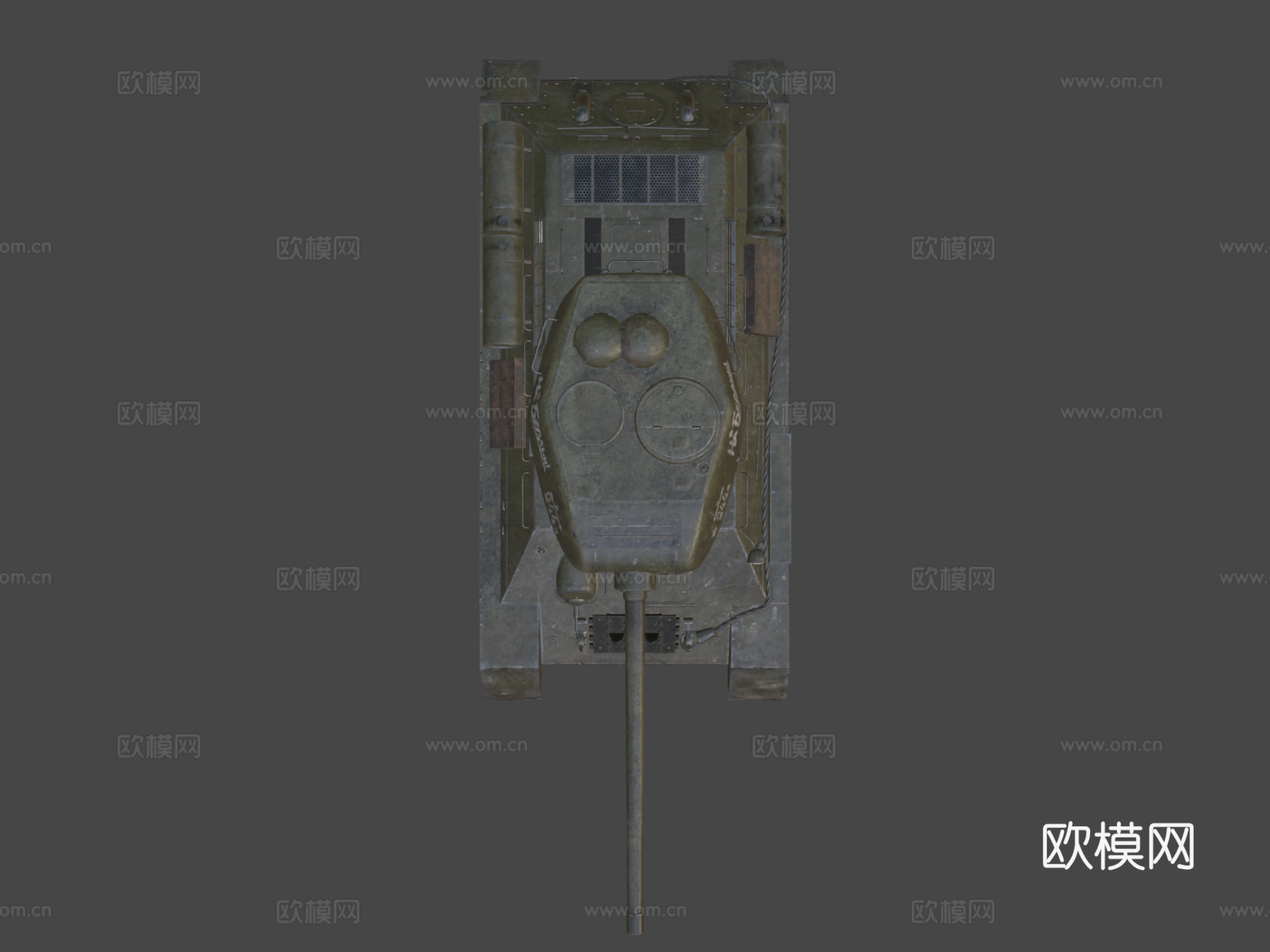 T3485 苏联中型坦克3d模型下载（渲染图8）