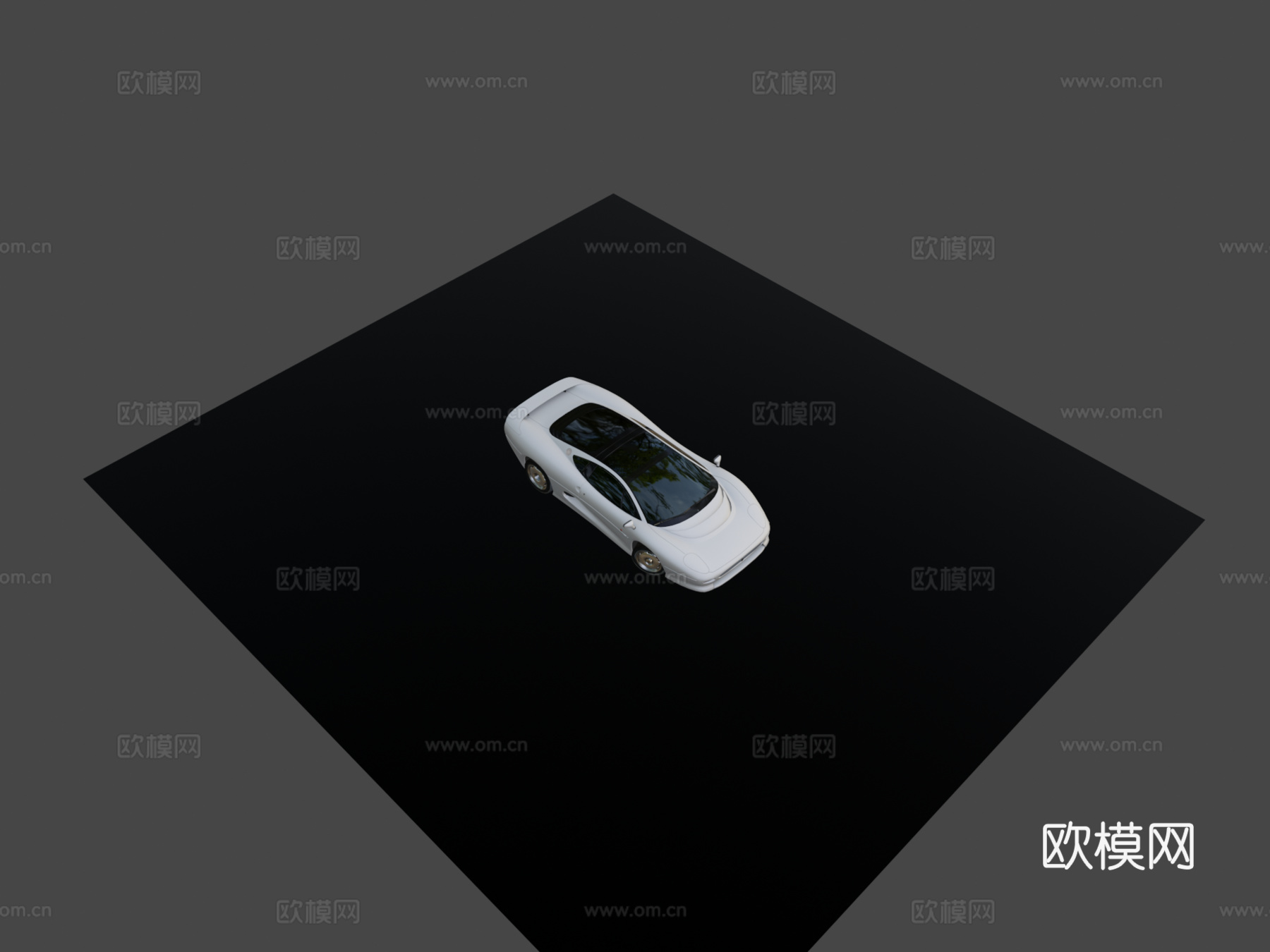 捷豹XJ220 19913d模型下载（渲染图8）