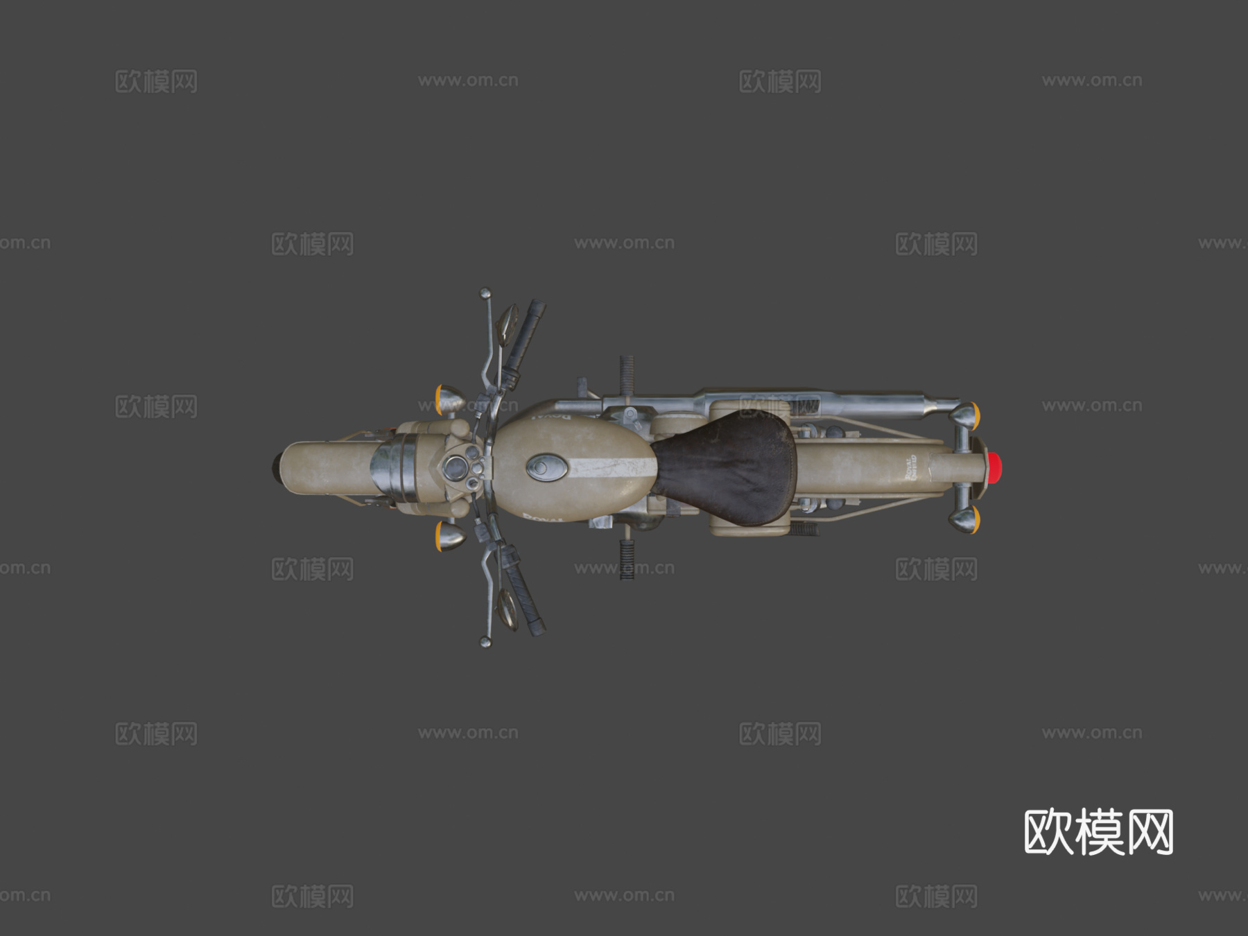 皇家恩菲尔德  经典 3503d模型下载（渲染图6）