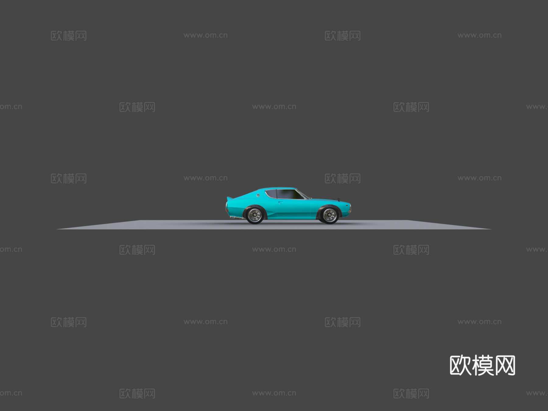 日产 Skyline GTR C110 健目利 733d模型下载（渲染图5）