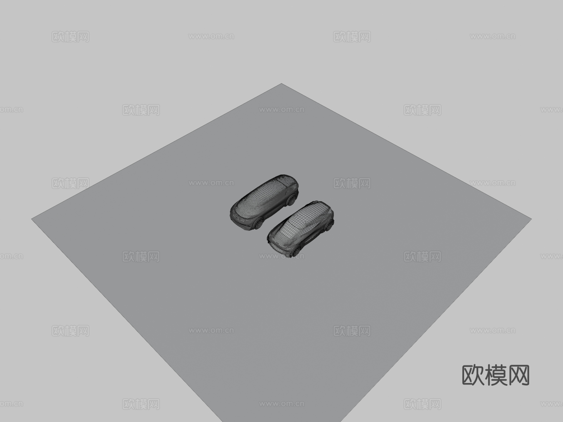 比亚迪  阴阳概念3d模型下载（渲染图3）