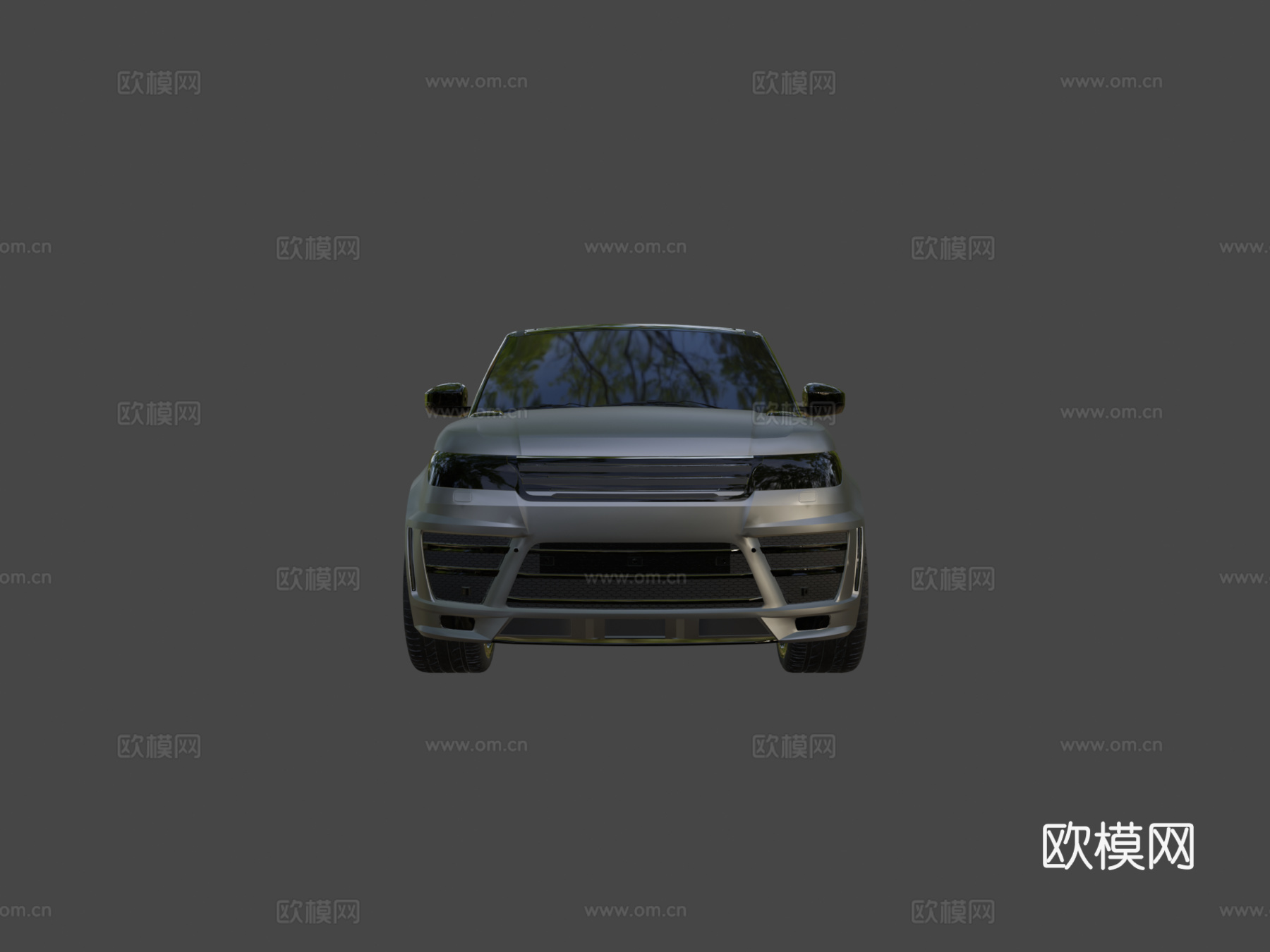 定制 路虎 揽胜运动版3d模型下载（渲染图5）