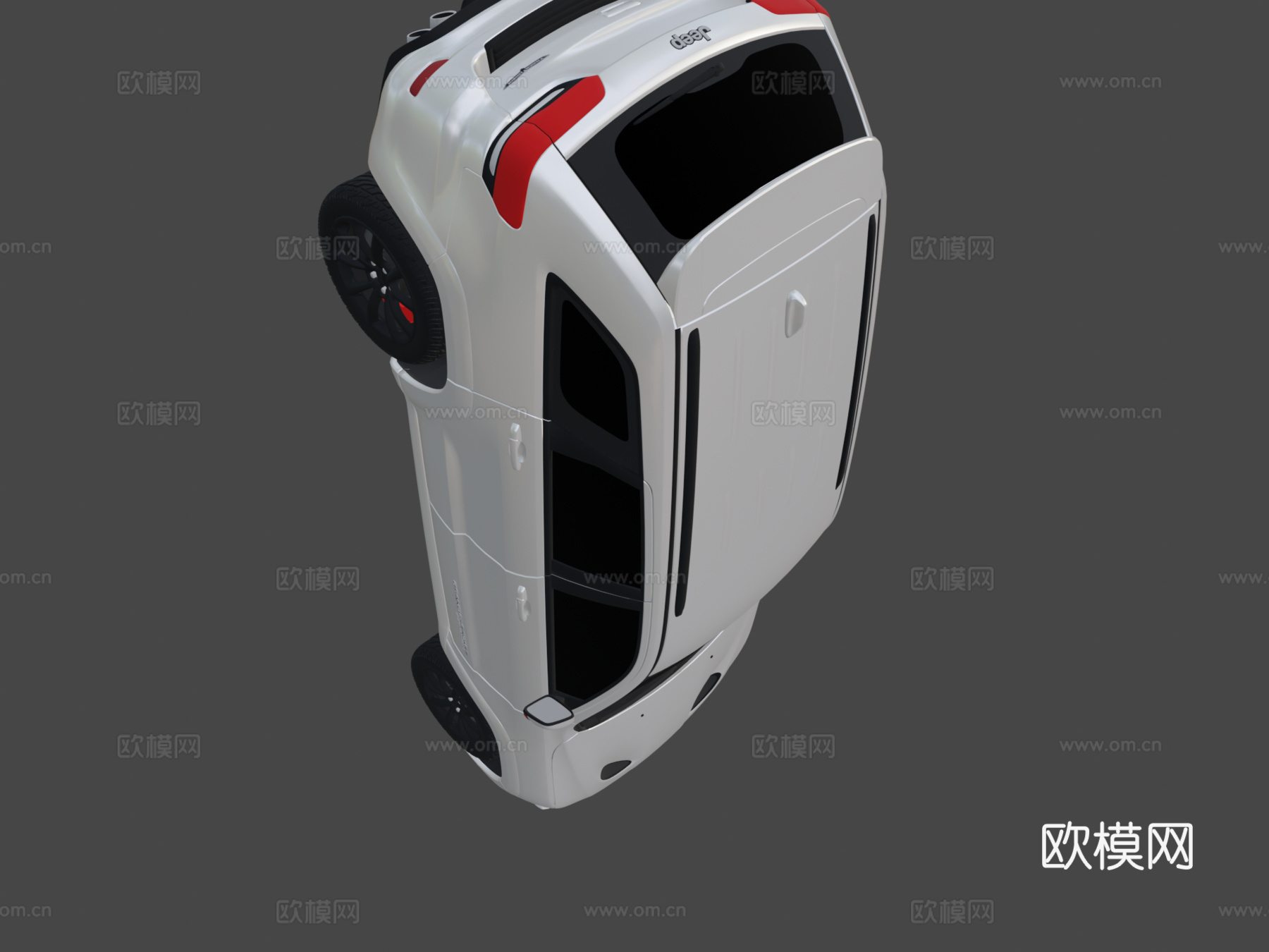 吉普大切诺基Trackhawk3d模型下载（渲染图8）