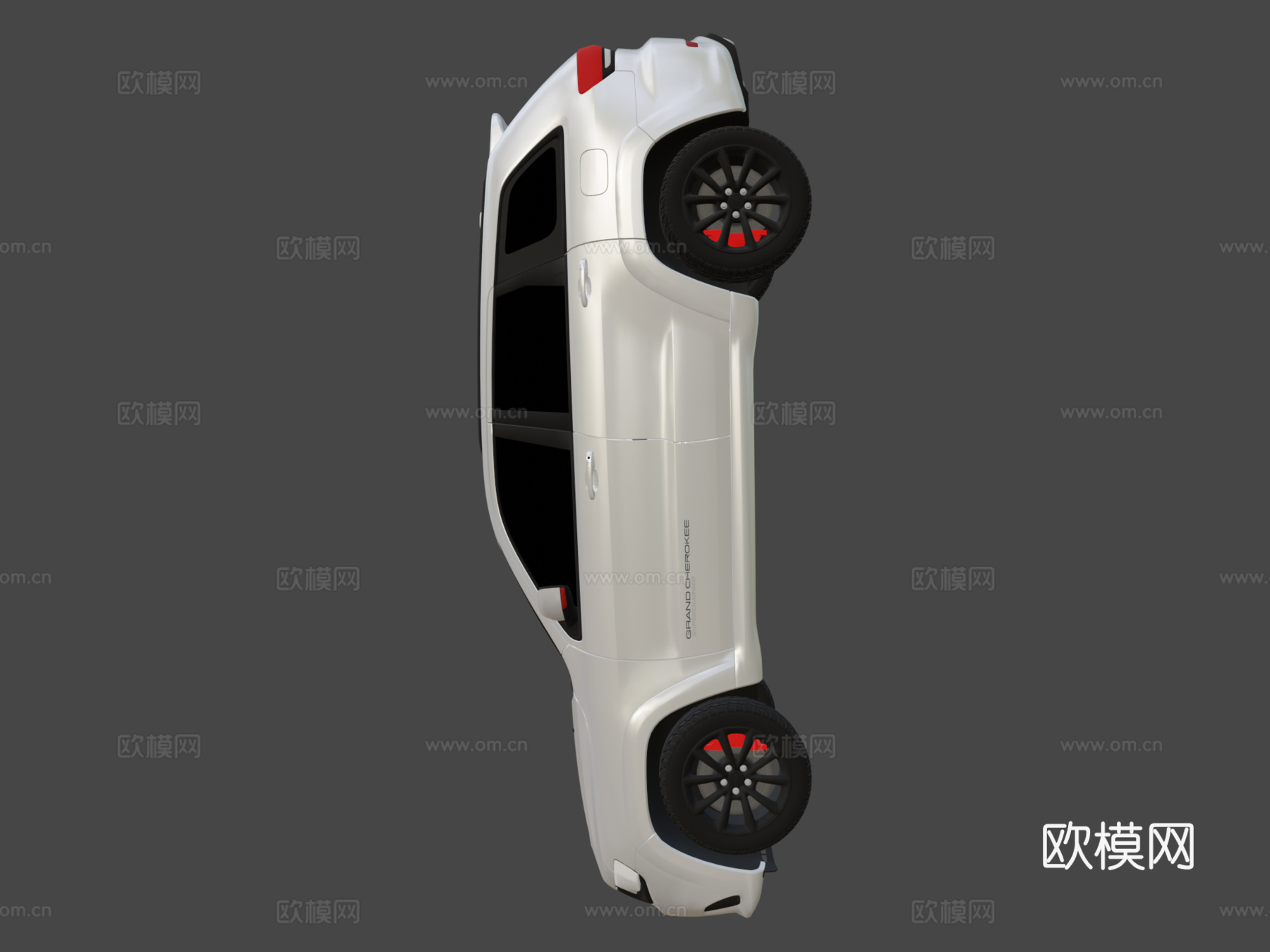 吉普大切诺基Trackhawk3d模型下载（渲染图7）