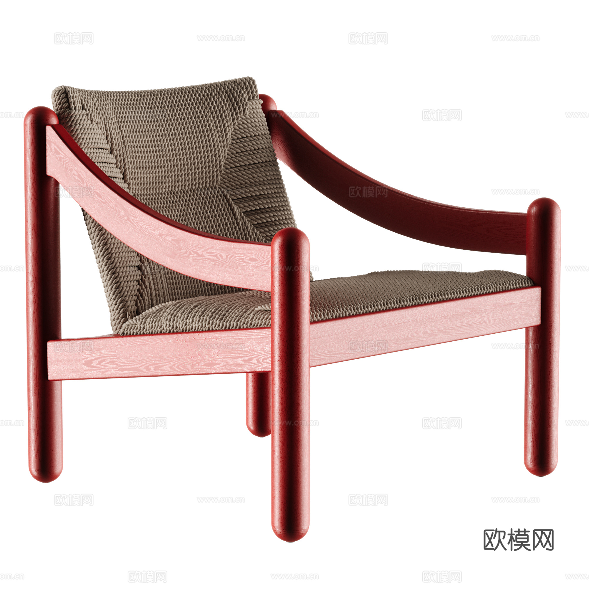 CASSINA Novetrenta现代休闲椅 躺椅 扶手椅3d模型