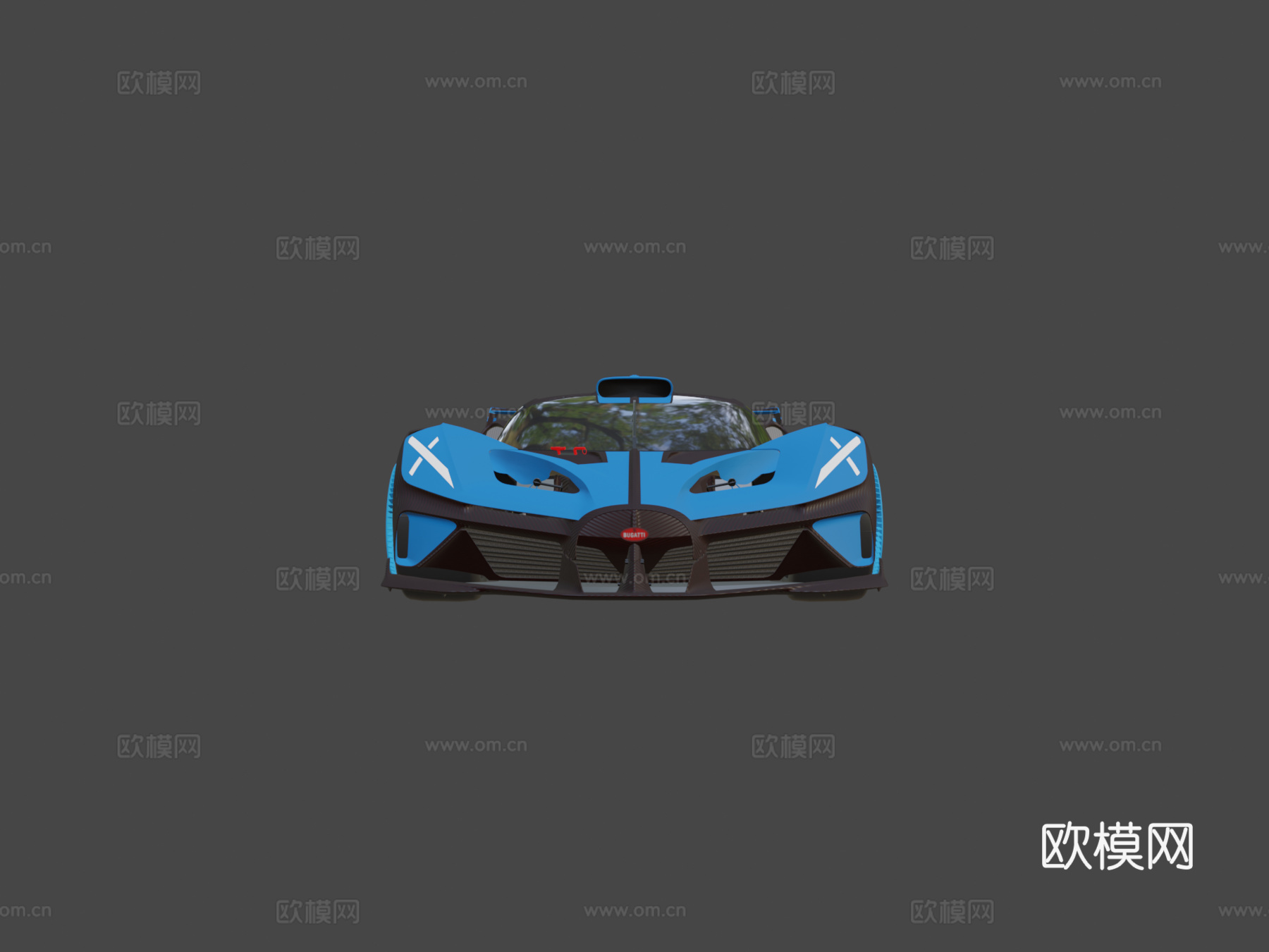 布加迪 Bolide 20243d模型下载（渲染图5）