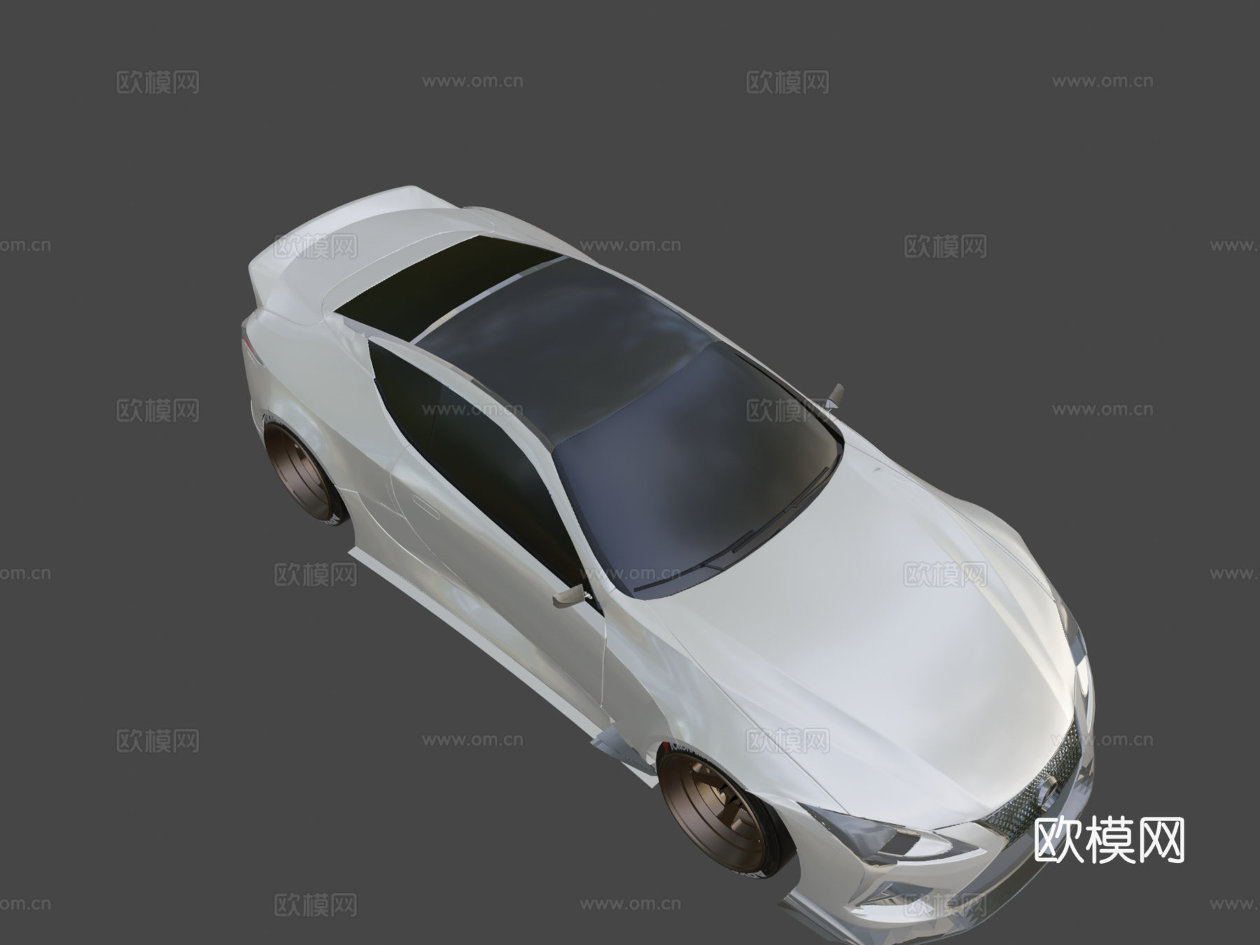 雷克萨斯 LC5003d模型下载（渲染图8）