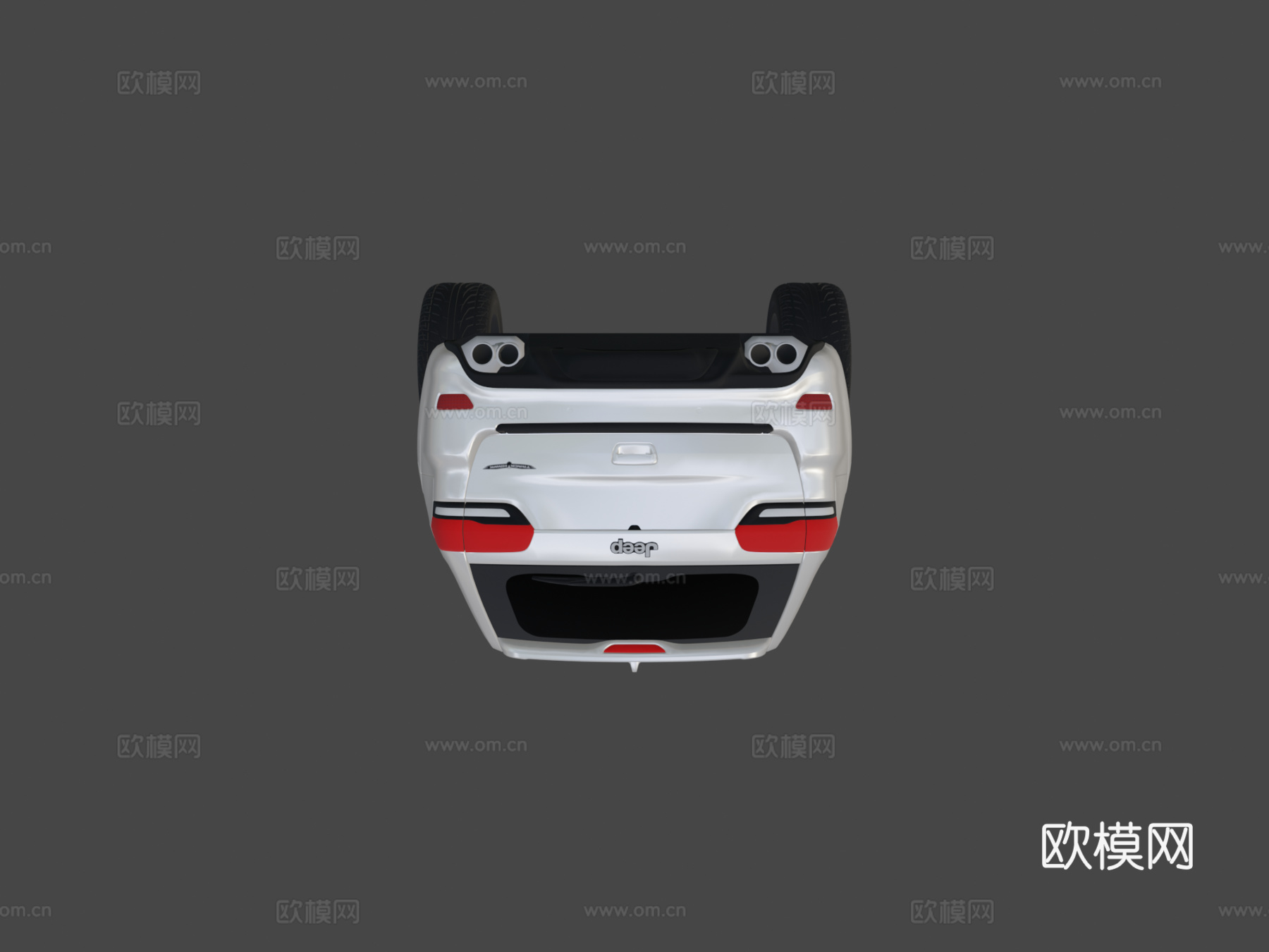 吉普大切诺基Trackhawk3d模型下载（渲染图5）