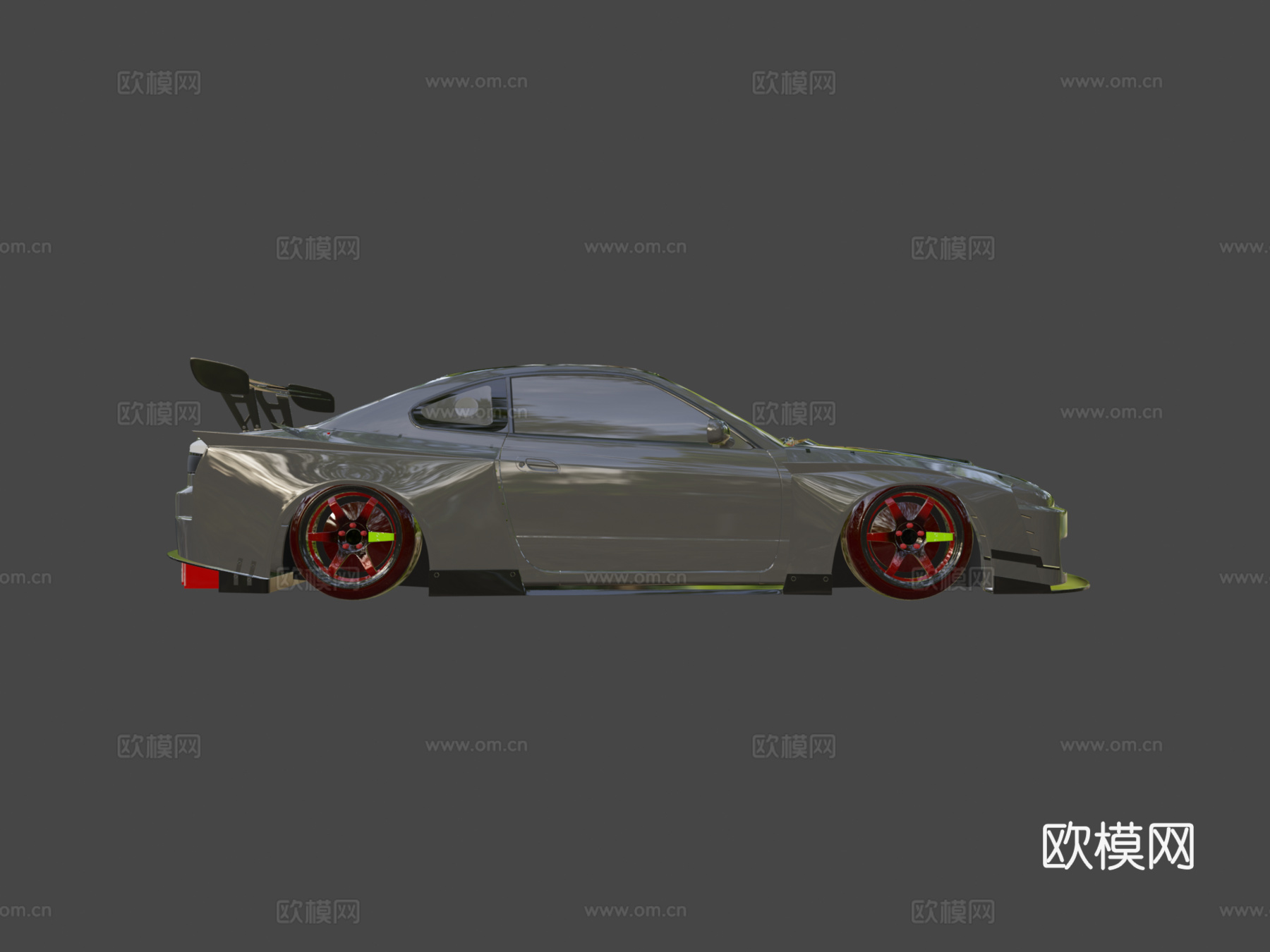 日产 Silvia S15 定制版3d模型下载（渲染图6）